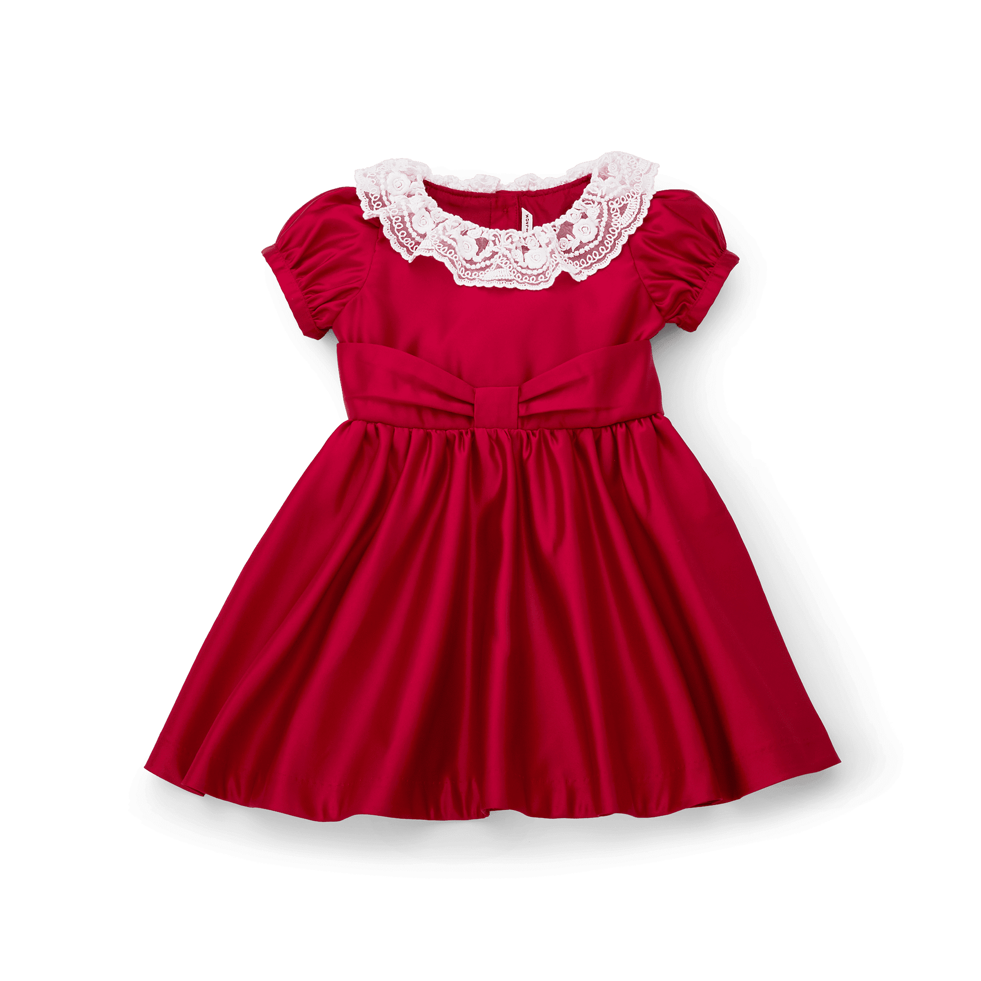 American Girl® x Janie and Jack Holly-Red Party Dress for Little Girls