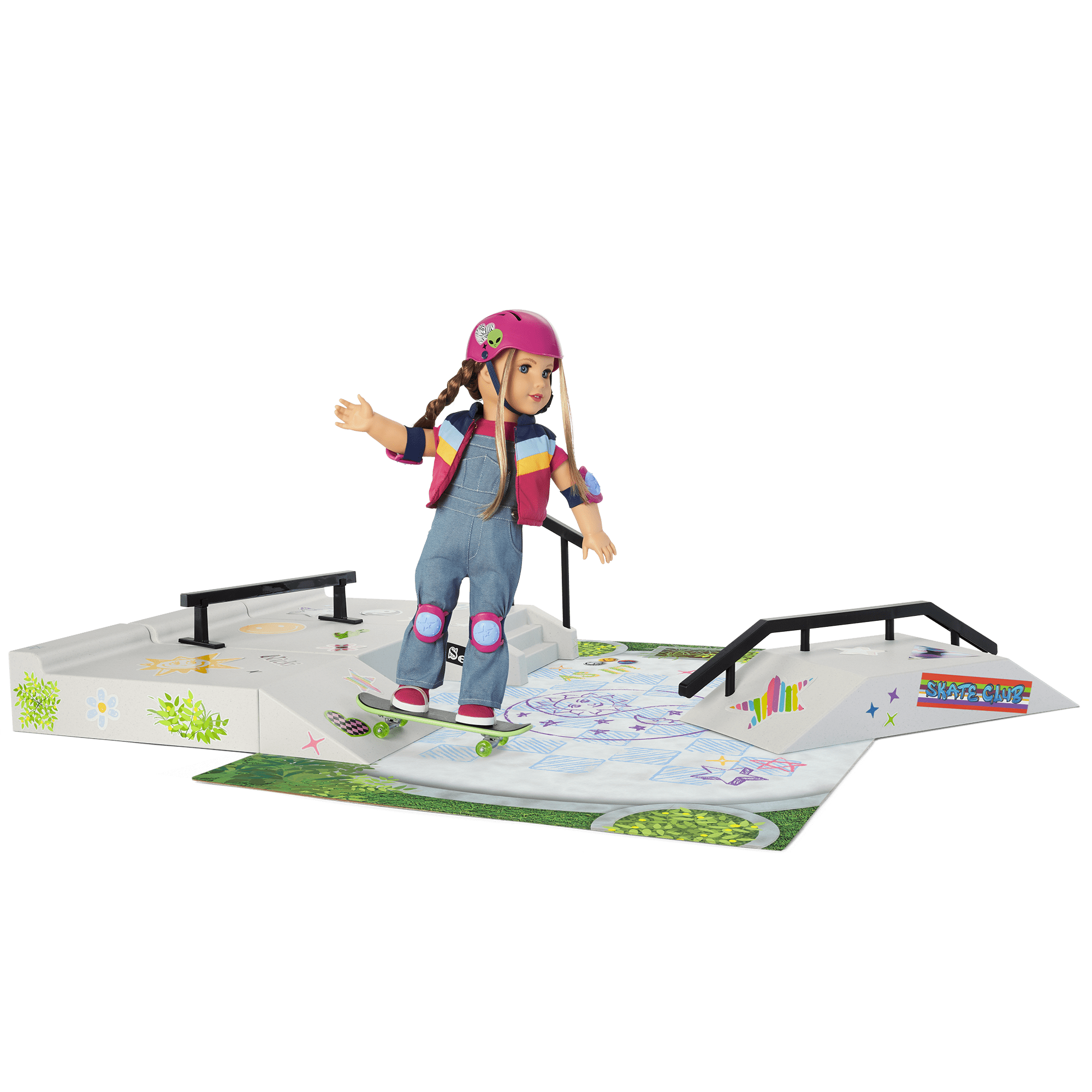 Isabel™ Nicki's™ Tennis Court Skate Spot American Girl®