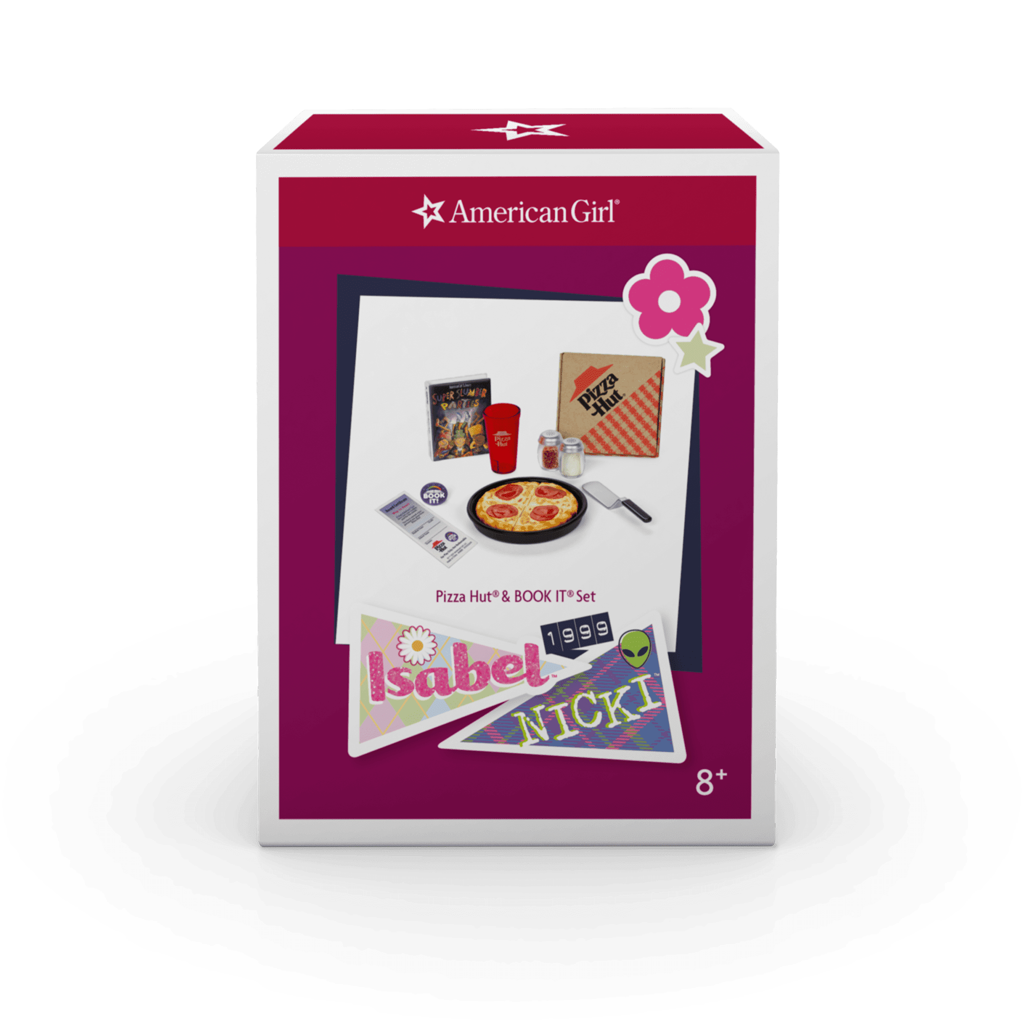 Pizza Hut BOOK IT Set for 18 inch Dolls American Girl