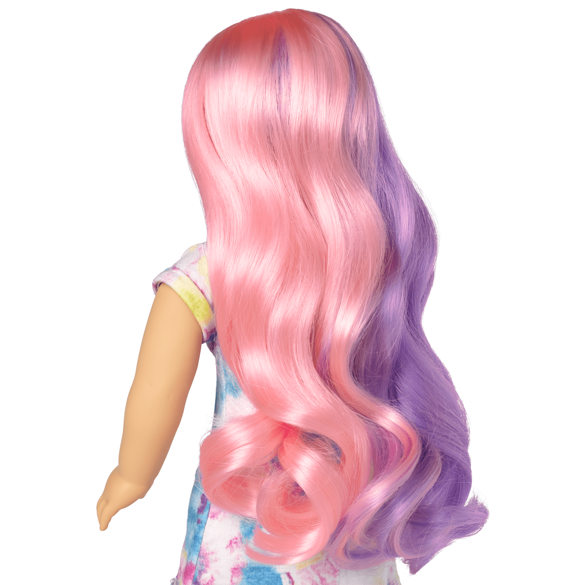 American girl doll with pink hair cheap