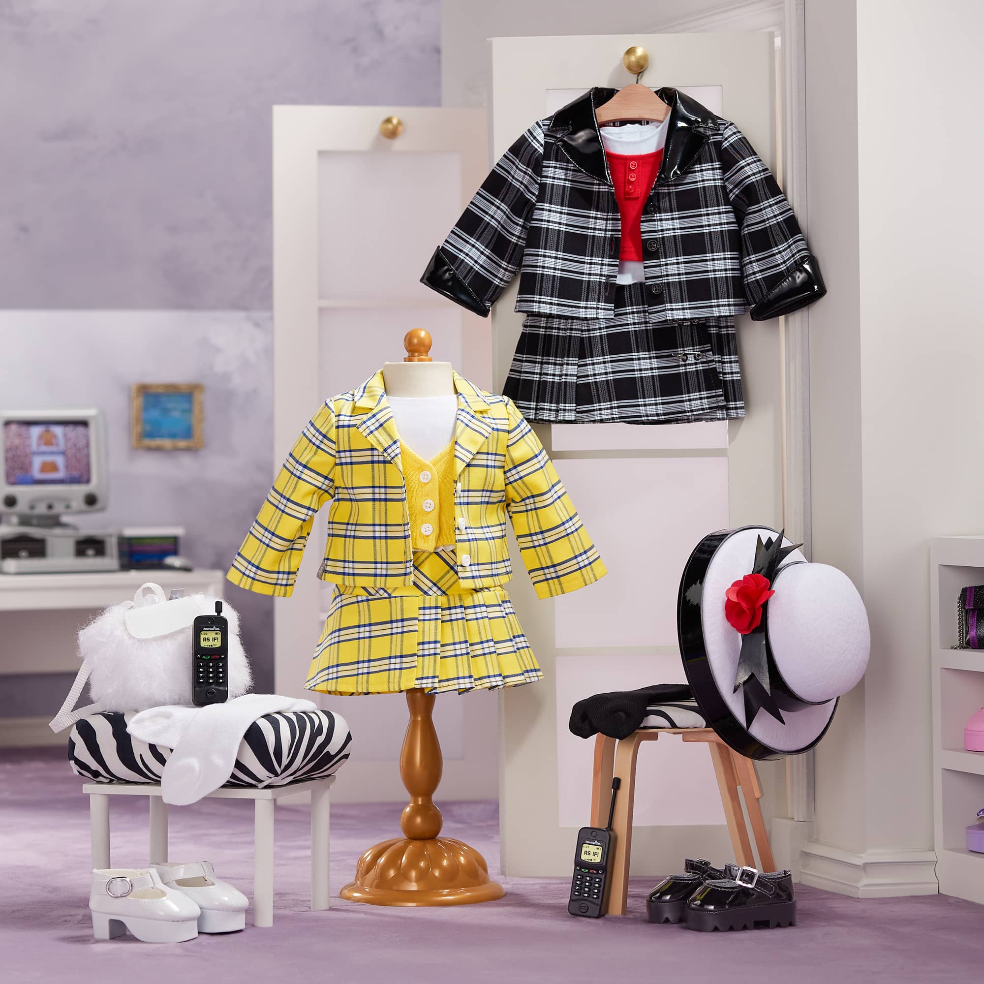 Cher’s As If! Clueless Outfit for 18-inch Dolls by American Girl® Collector Series