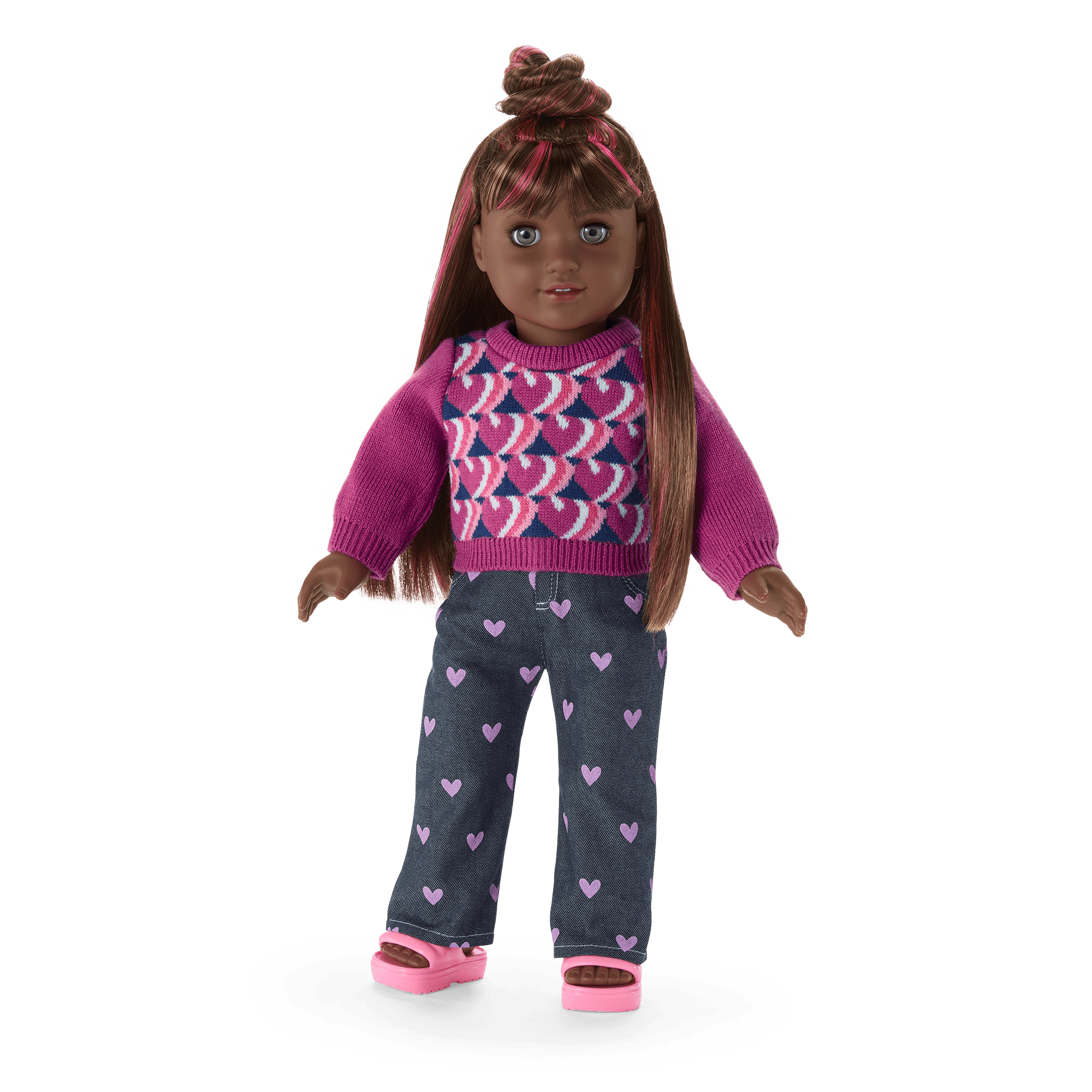 School-Day Style Outfit Set for 18-inch Dolls