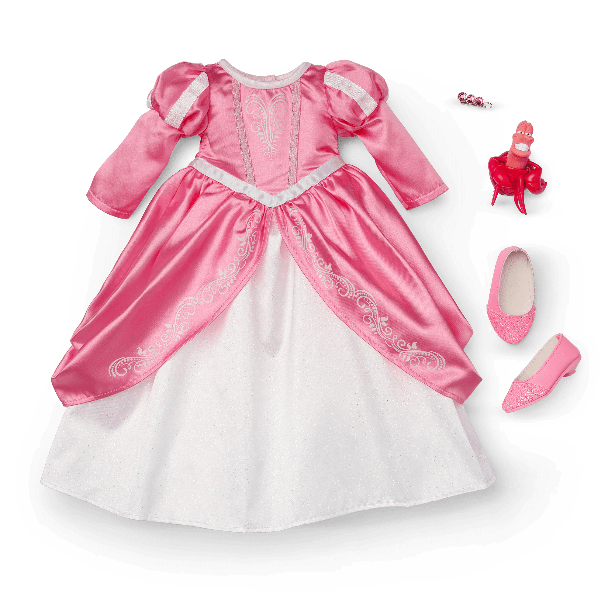 American Girl Toys | Princess Ariel Ball Gown Set | Color: Pink/White | Size: 18 Inch Doll | Missyxmeow's Closet American Girl Toys | Princess Ariel Ball Gown Set | Color: Pink/White | Size: 18 Inch Doll | Missyxmeow's Closet