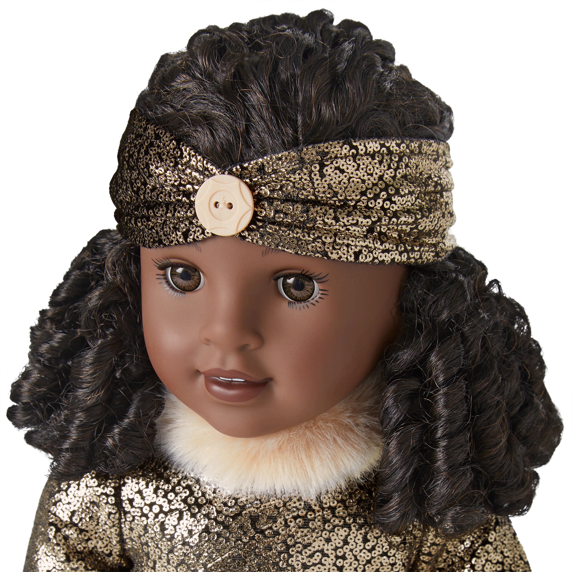 Sparkly Skirt & Fur-Trim Top for 18-inch Dolls | American Girl®