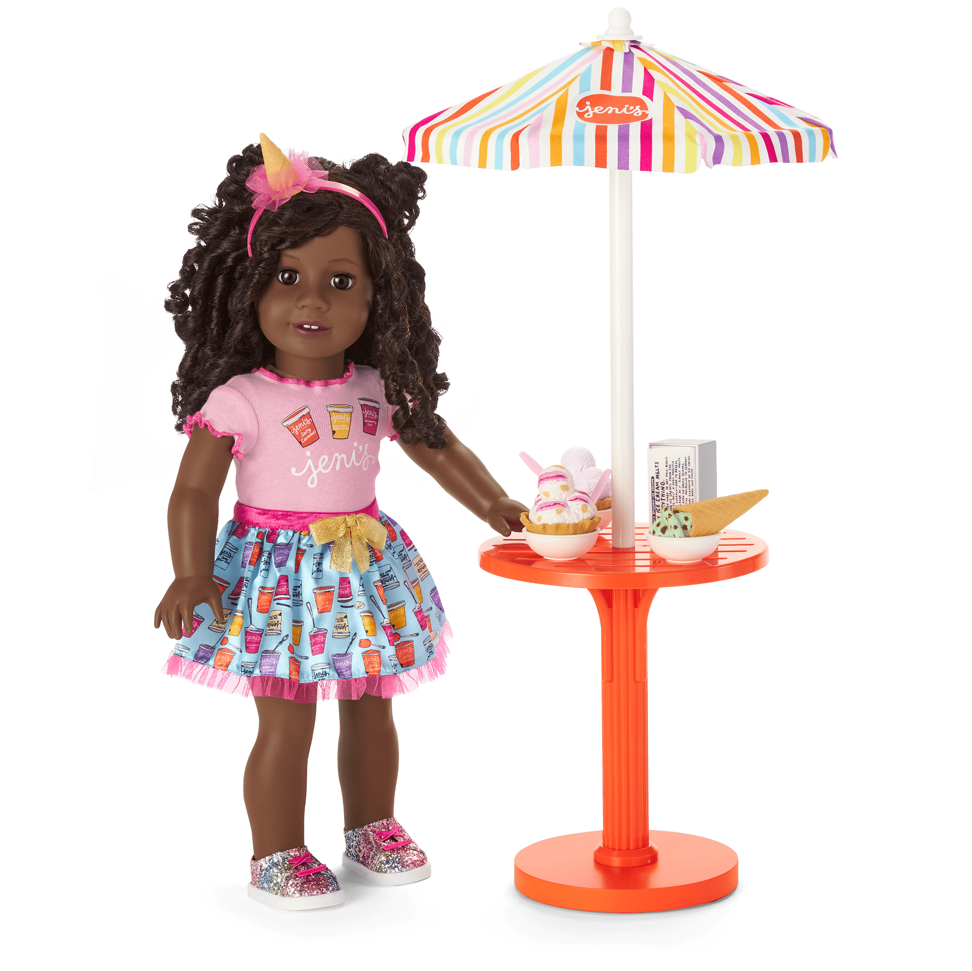 American Girl® x Jeni's Full of Flavor Table for 18-inch Dolls