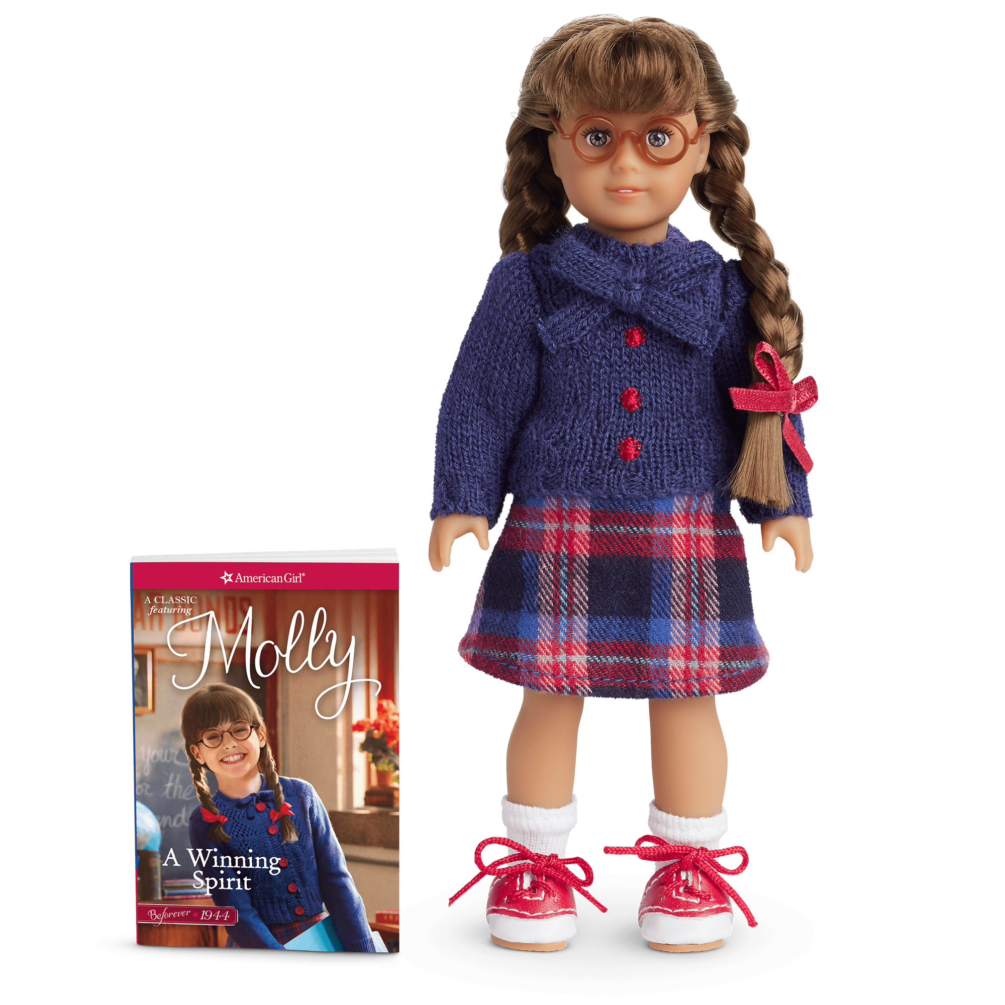 Molly Mini Doll Book American Girl