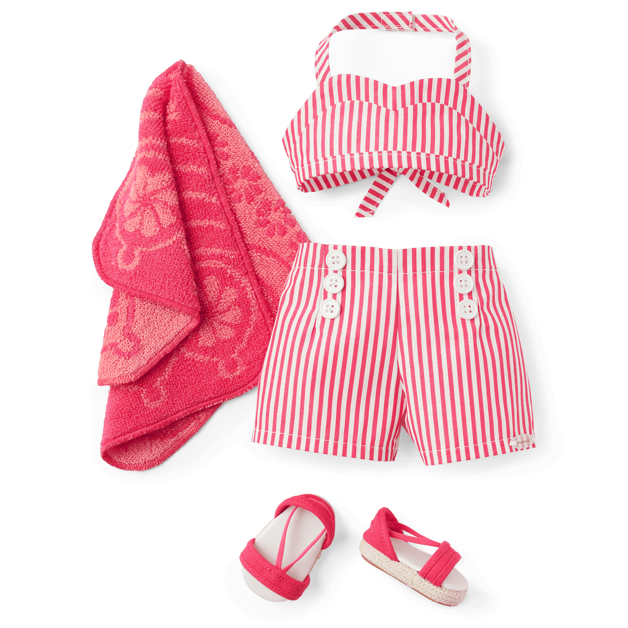 Nanea’s™ Two-Piece Swimsuit for 18-inch Dolls (Historical Characters)