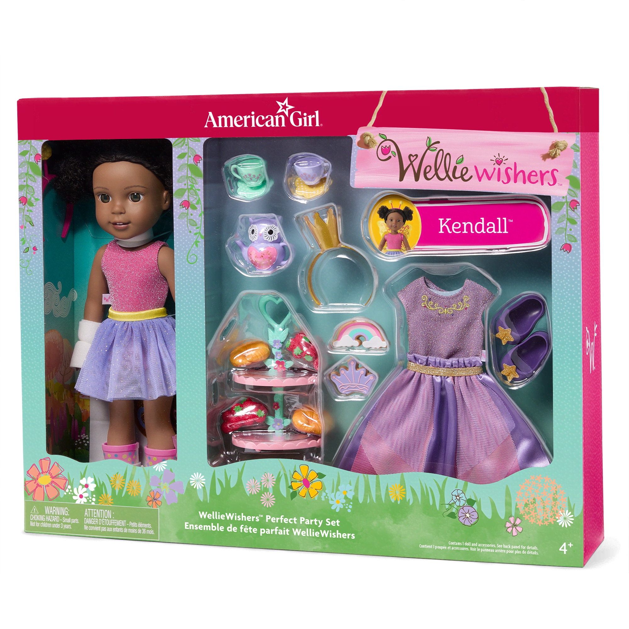 American girl welliewishers kendall doll & accessory set cheap