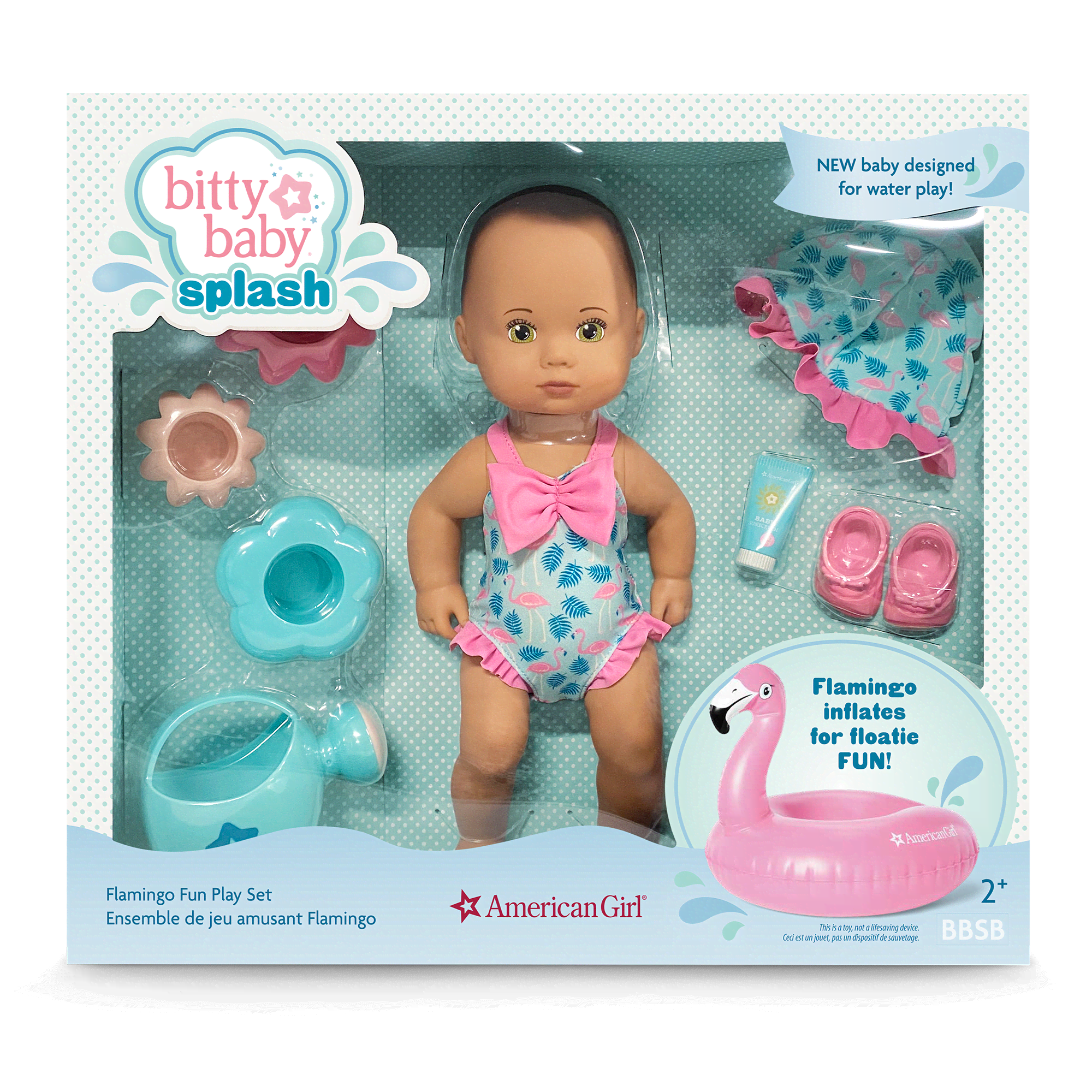 Flamingo Fun Play Set (Bitty Baby® Splash™)