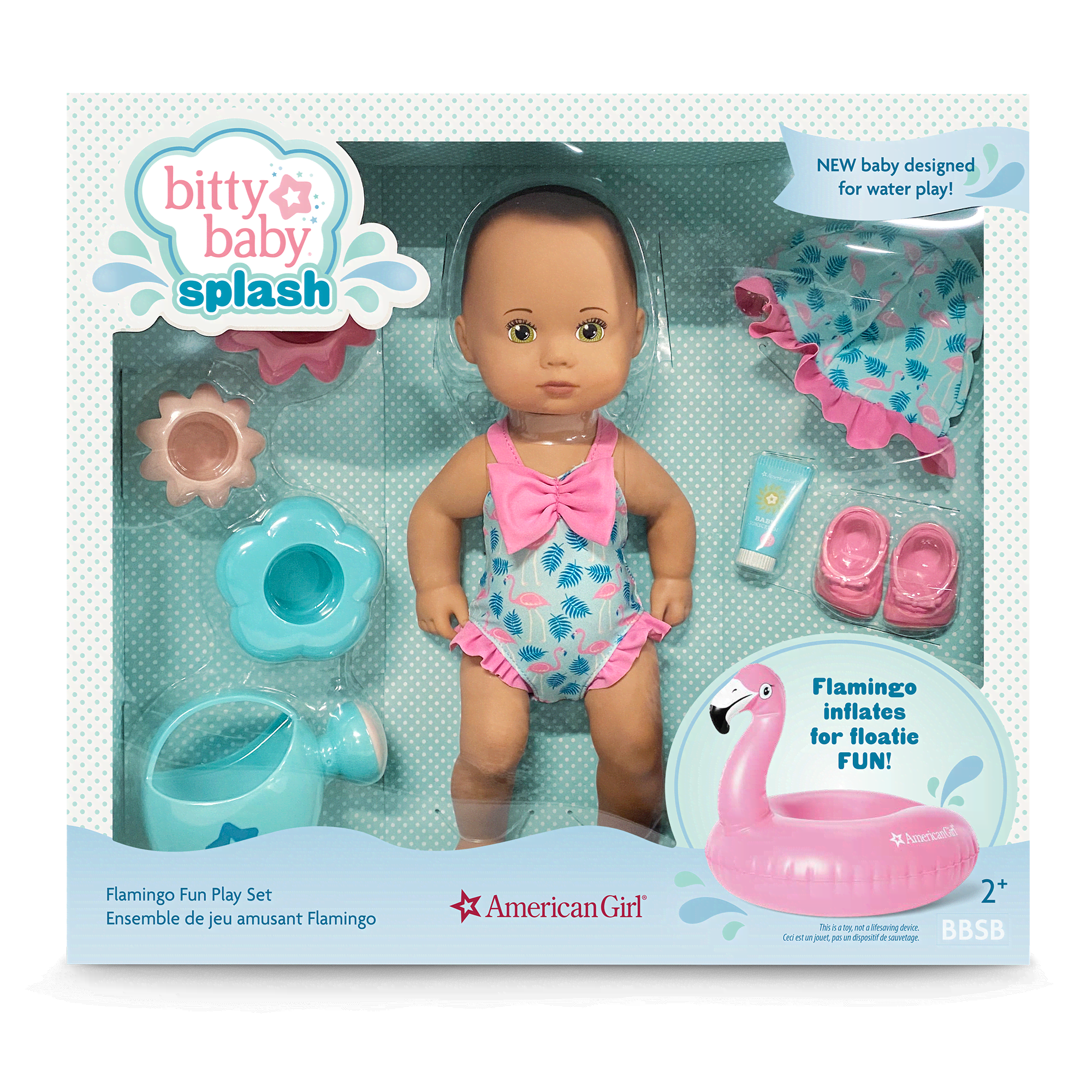 Flamingo Fun Play Set (Bitty Baby® Splash™)