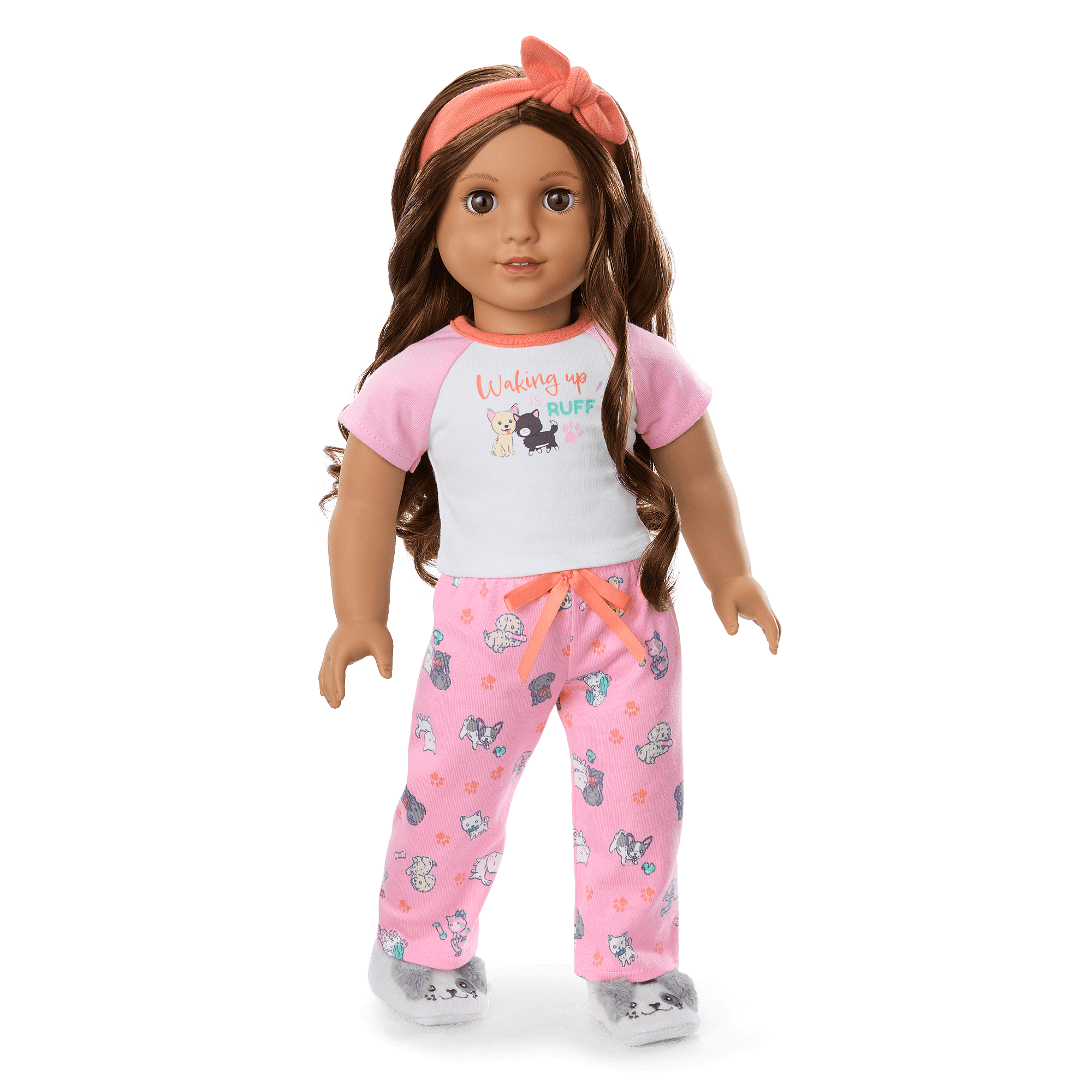 Waking Up Is Ruff PJs for Girls & 18-inch Dolls