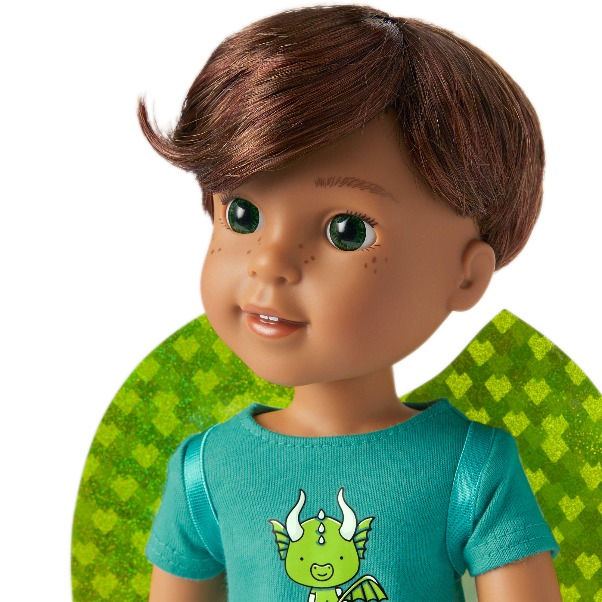 Bryant™ Doll, Book & Crisella™ the Dragon