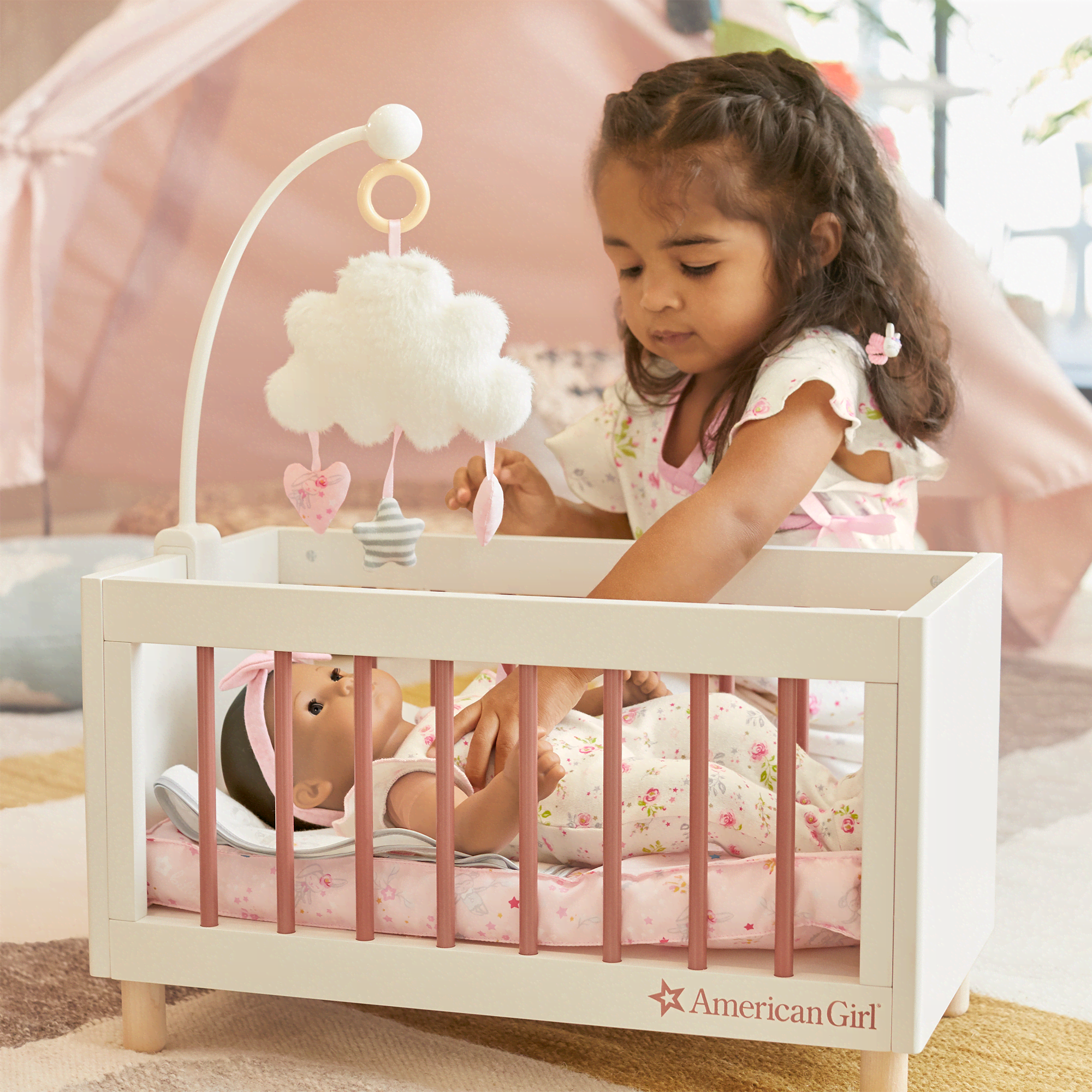 Bitty Baby® Contemporary Crib American Girl - Main Image