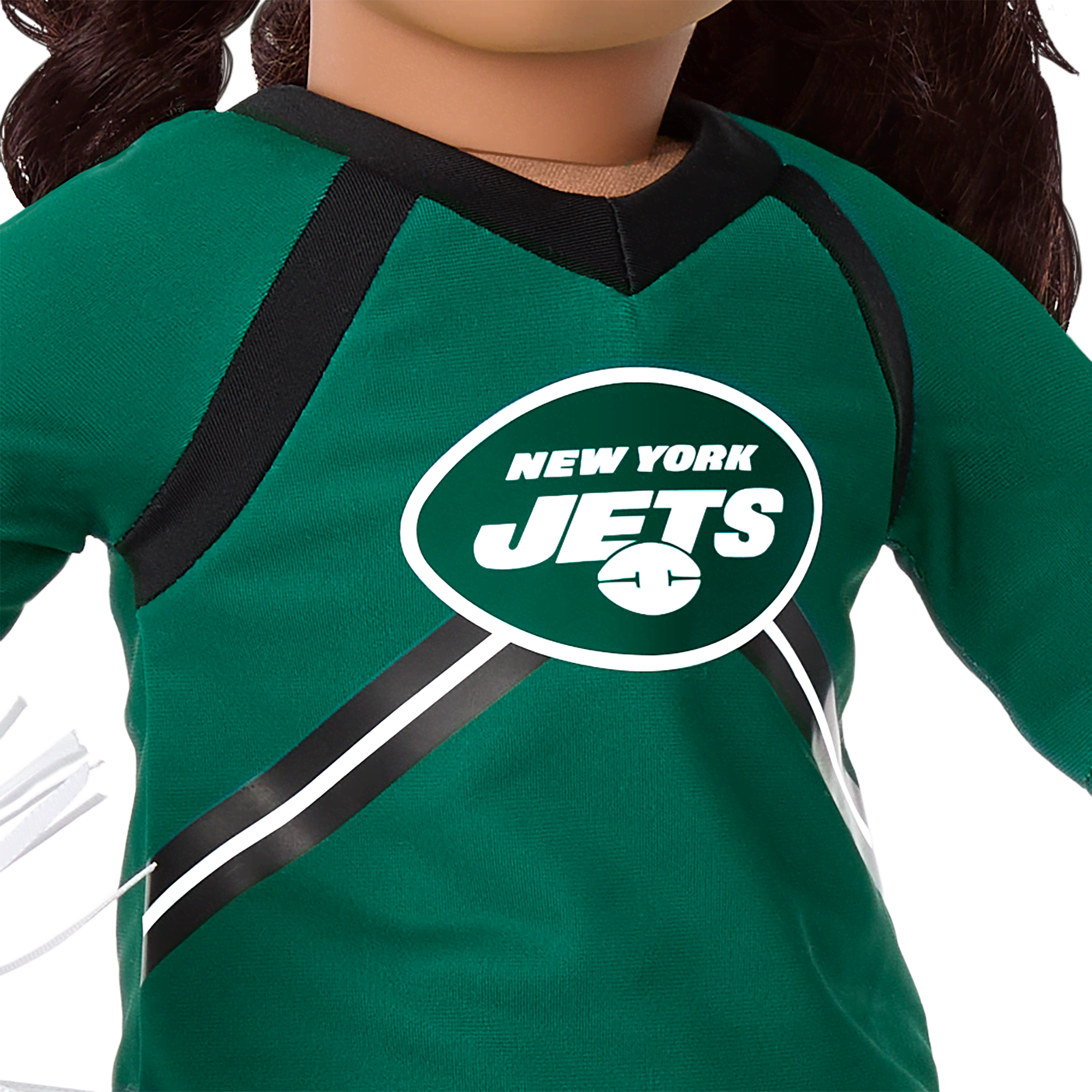 American Girl® x NFL New York Jets Cheer Uniform for 18-inch Dolls