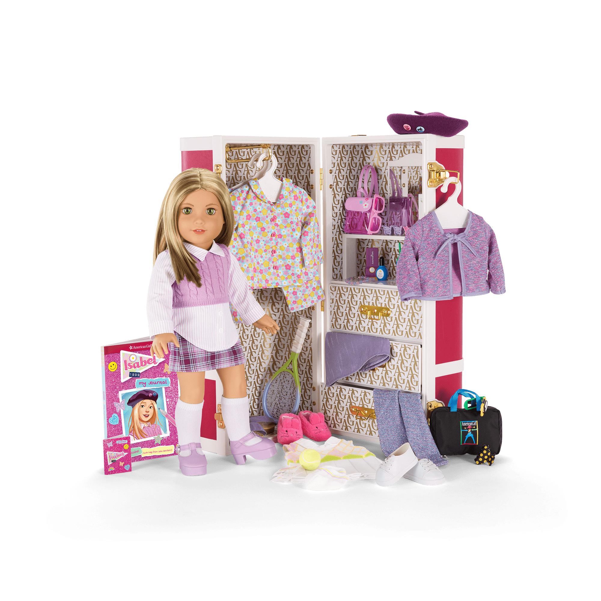 American Girl® Doll Storage Trunk