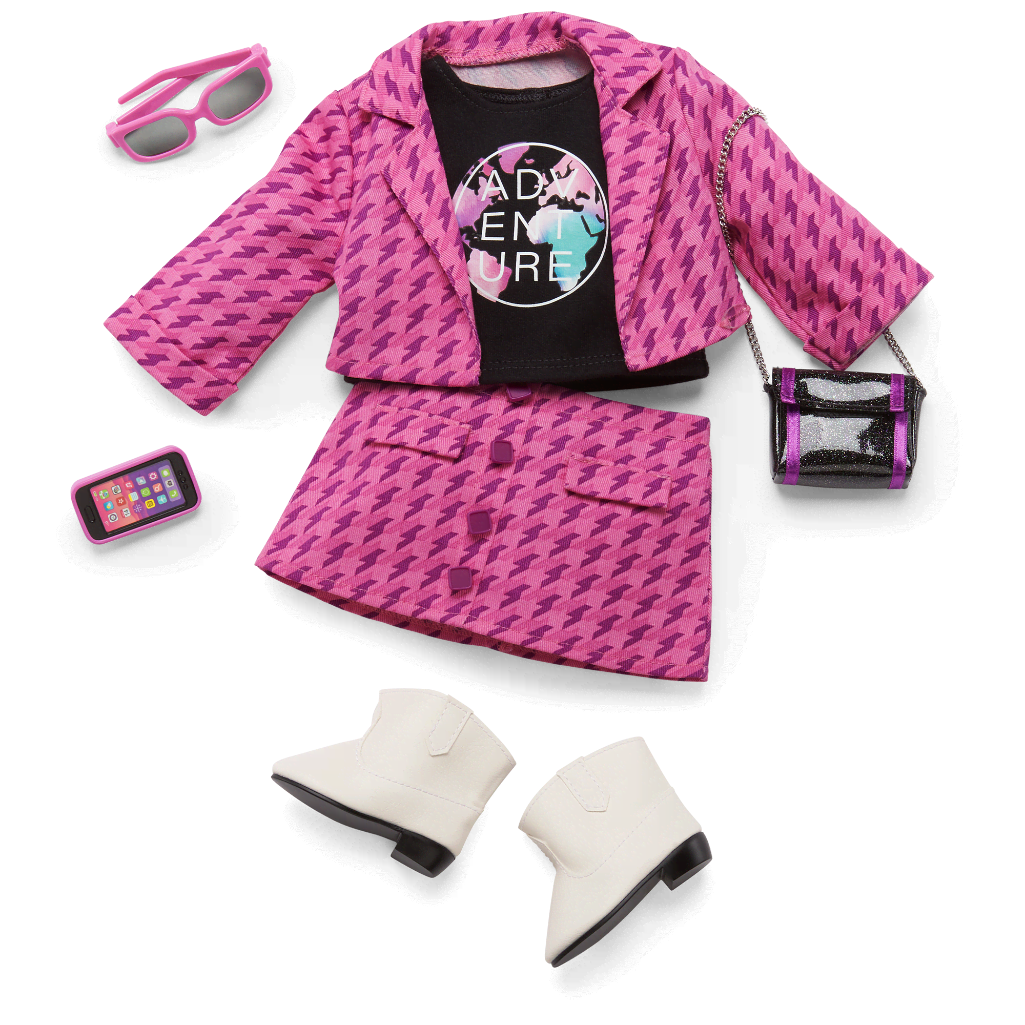 Fun in the City Travel Outfit for 18-inch Dolls