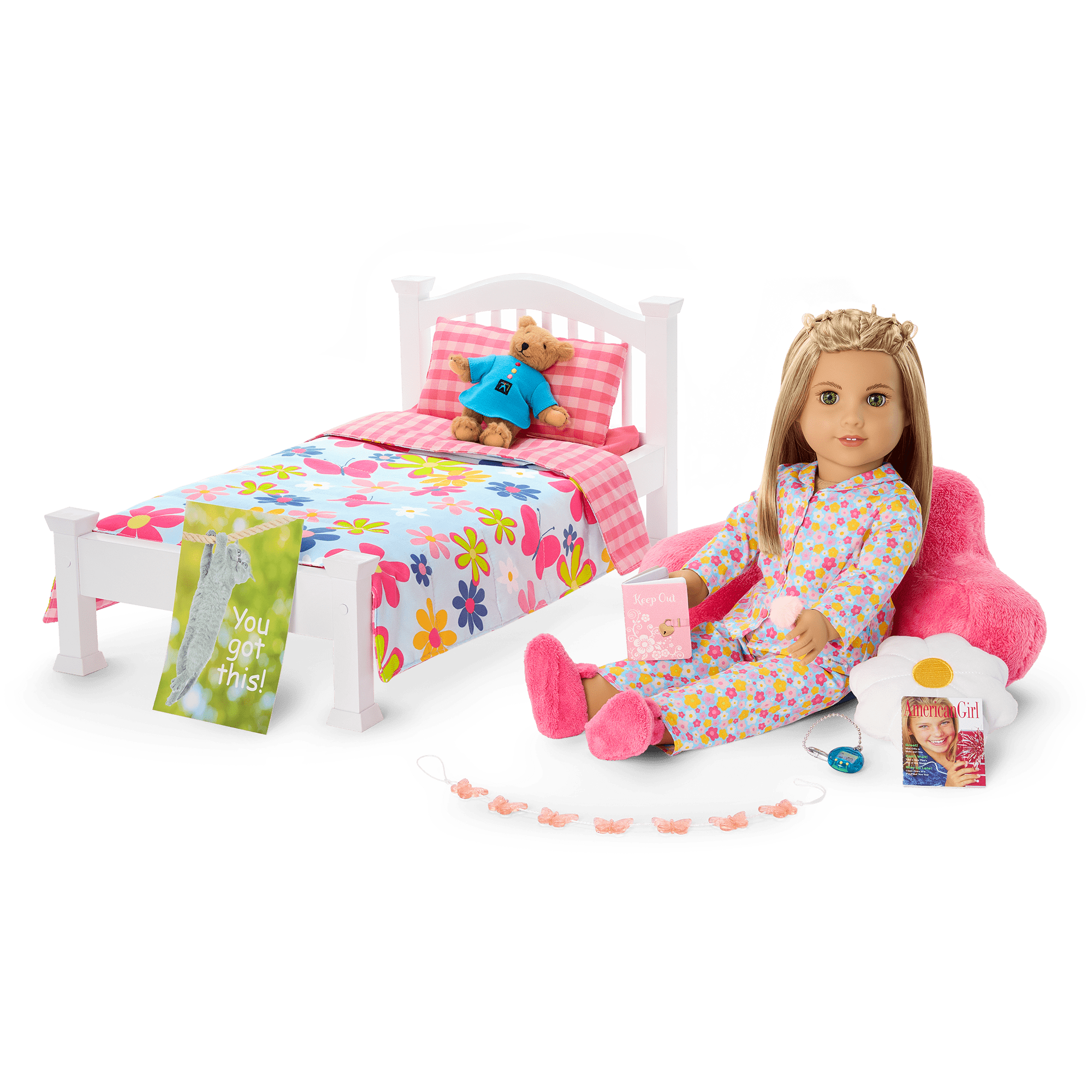 American girl doll kit bed discount