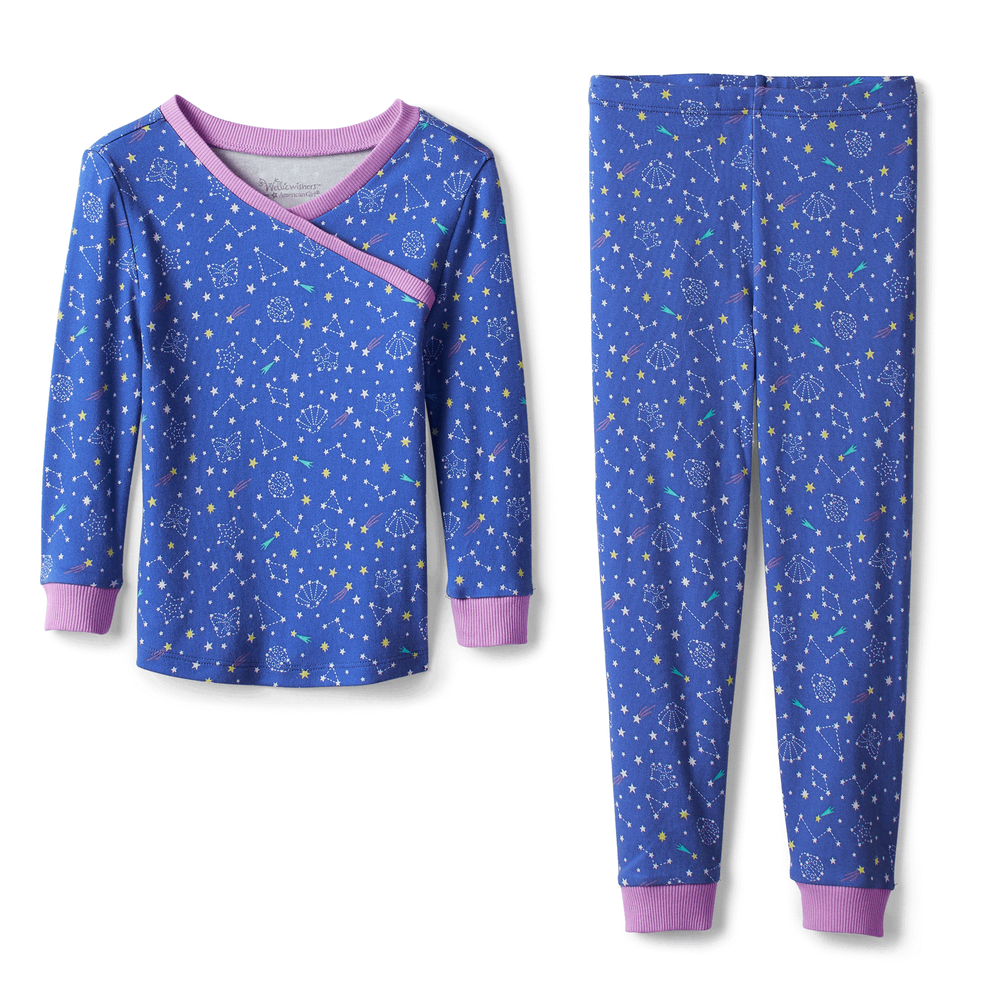 Starry Sky Pajamas for Girls