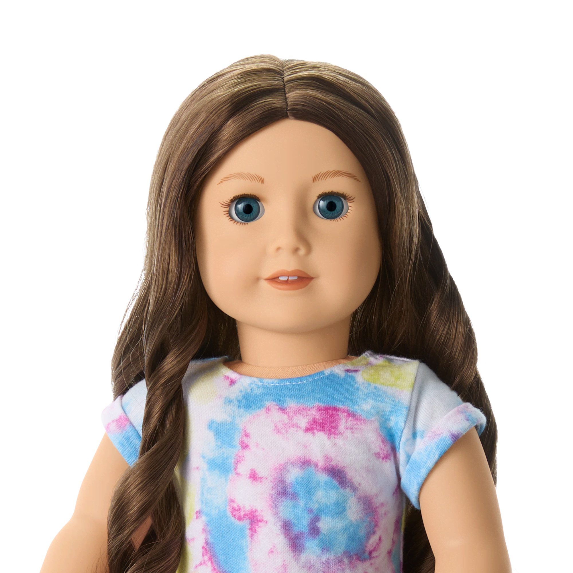 Truly Me 18 inch Doll 126 with long wavy brown hair