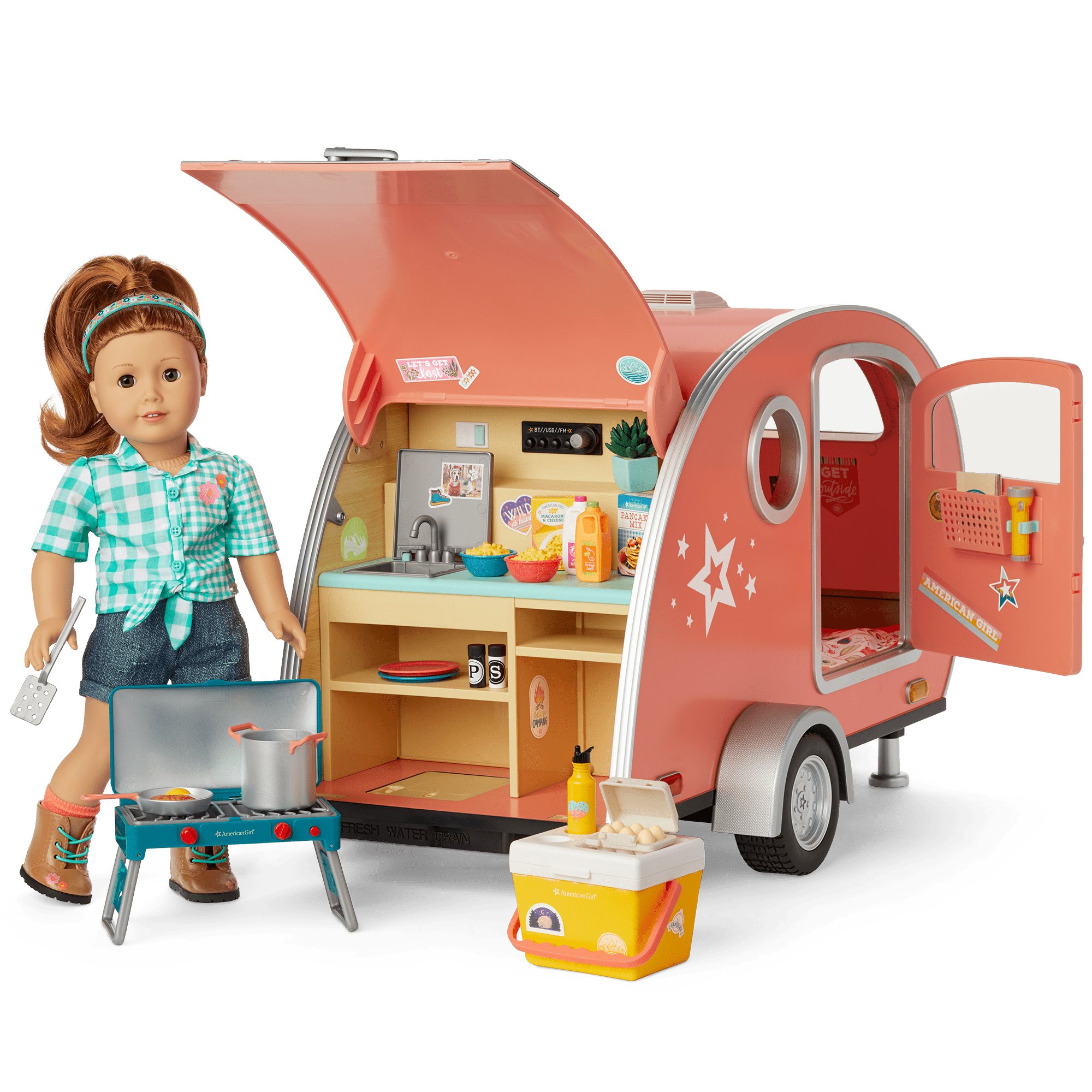 American girl doll airstream on sale