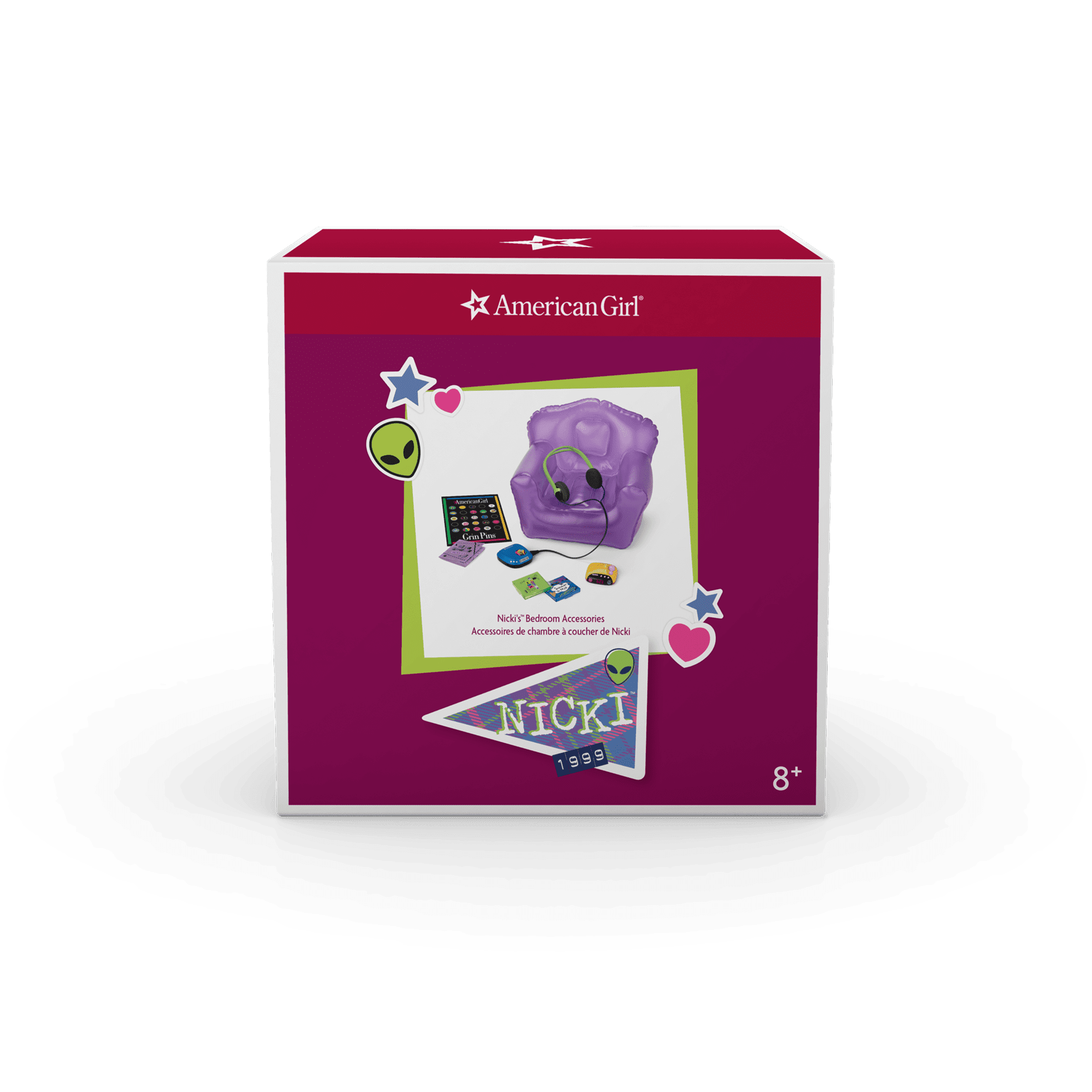 Nicki’s™ Bedroom Accessories for 18-inch Dolls (Historical Characters)