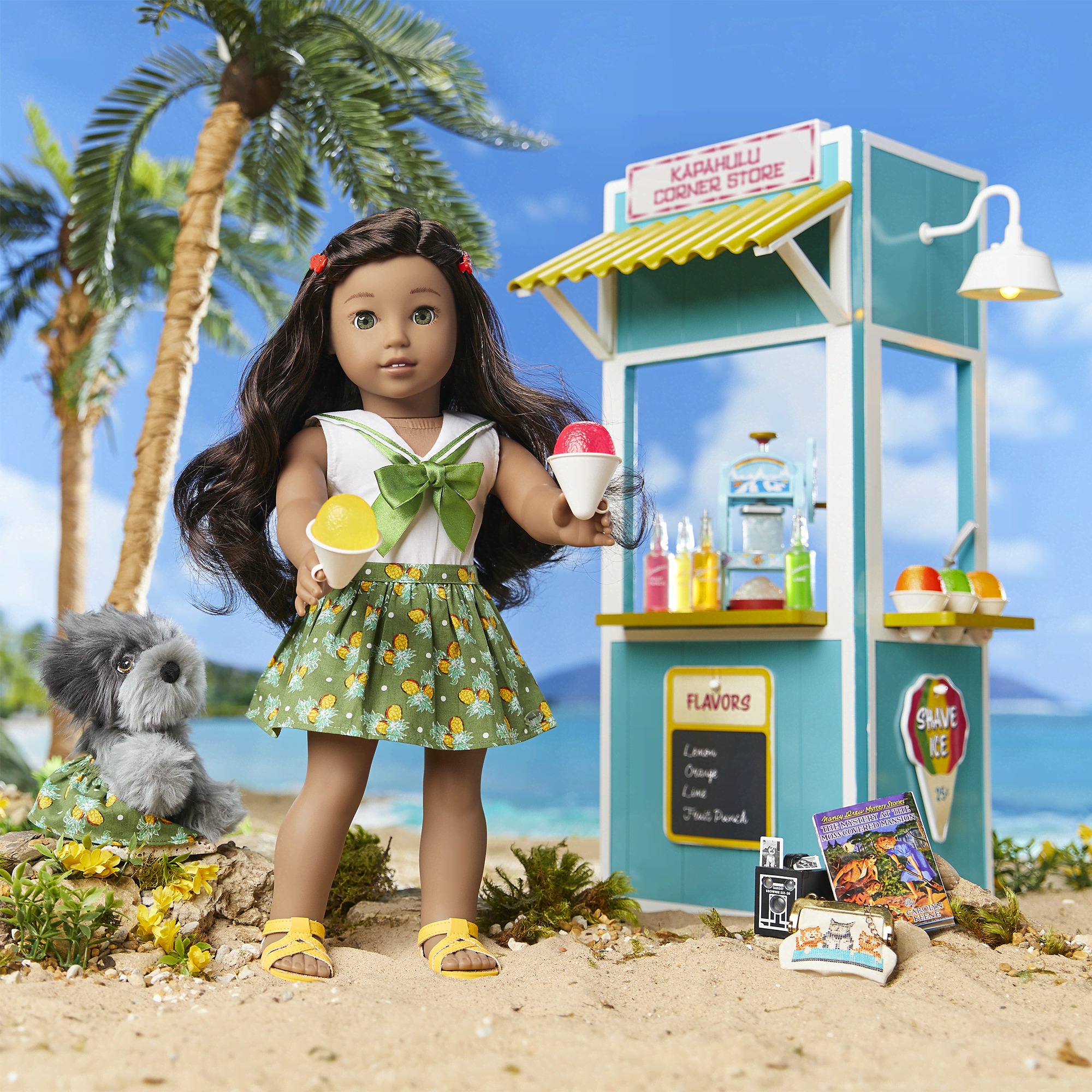 American girl shaved ice stand 2025