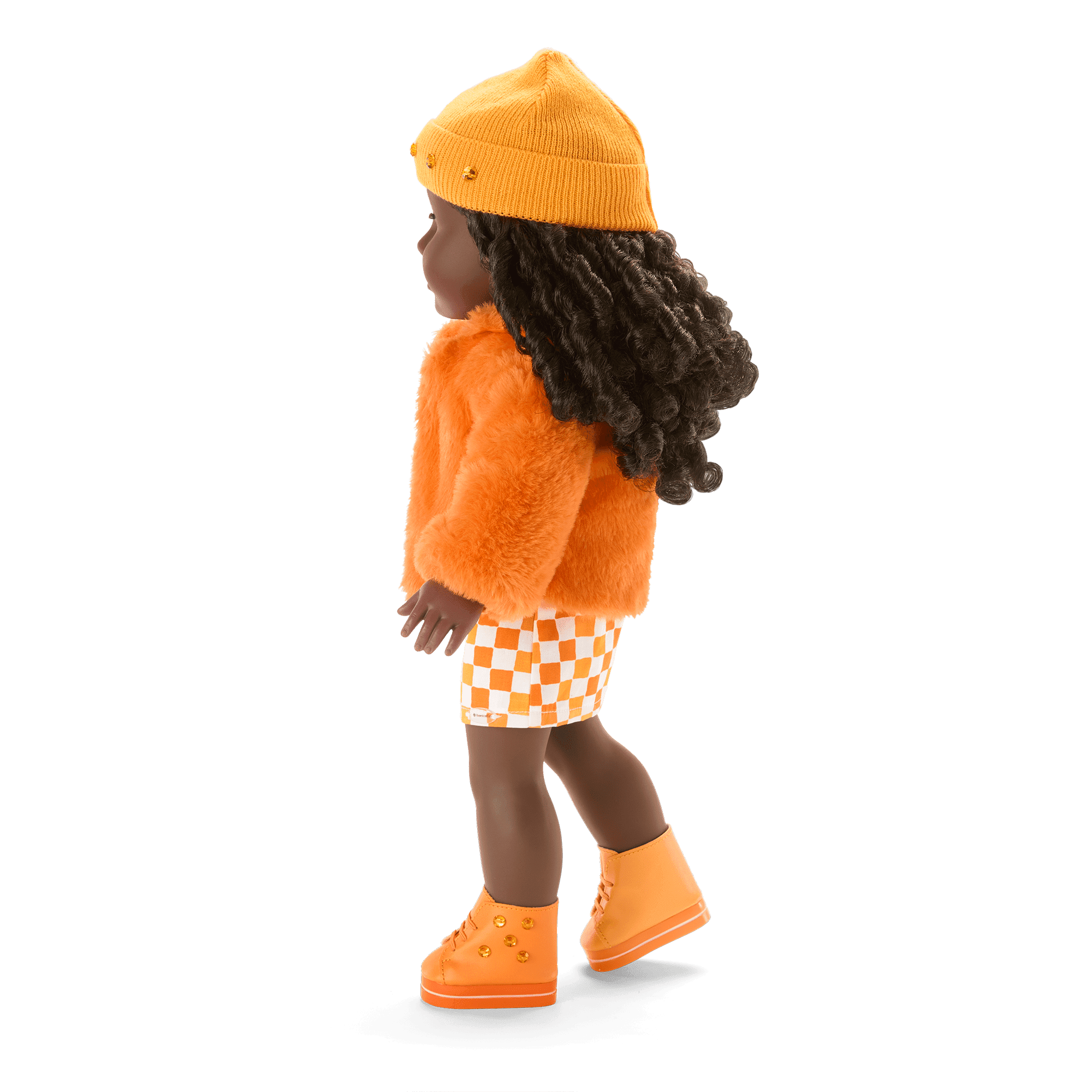 November Shimmering Citrine Outfit for 18-inch Dolls