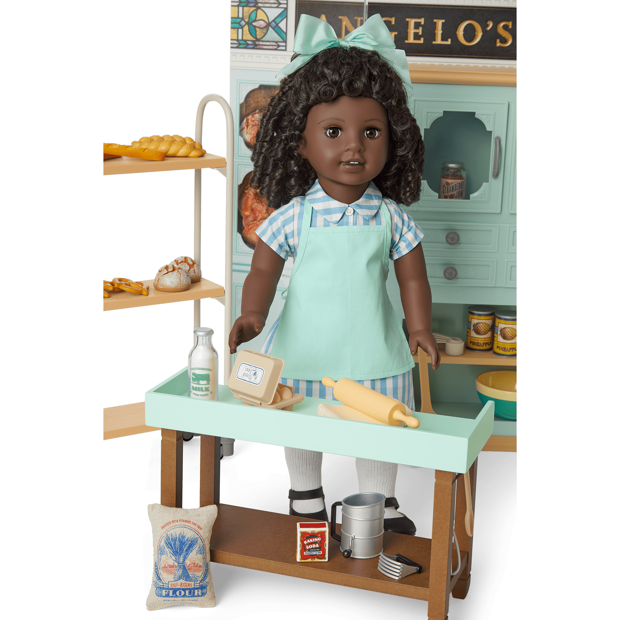Angelo s Bakery Playset for 18 inch Dolls American Girl
