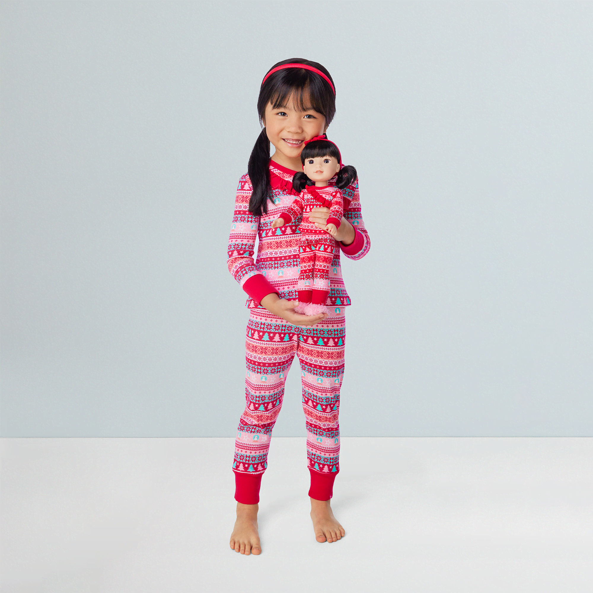 Berry Merry PJs for Little Girls WellieWishers Dolls American Girl