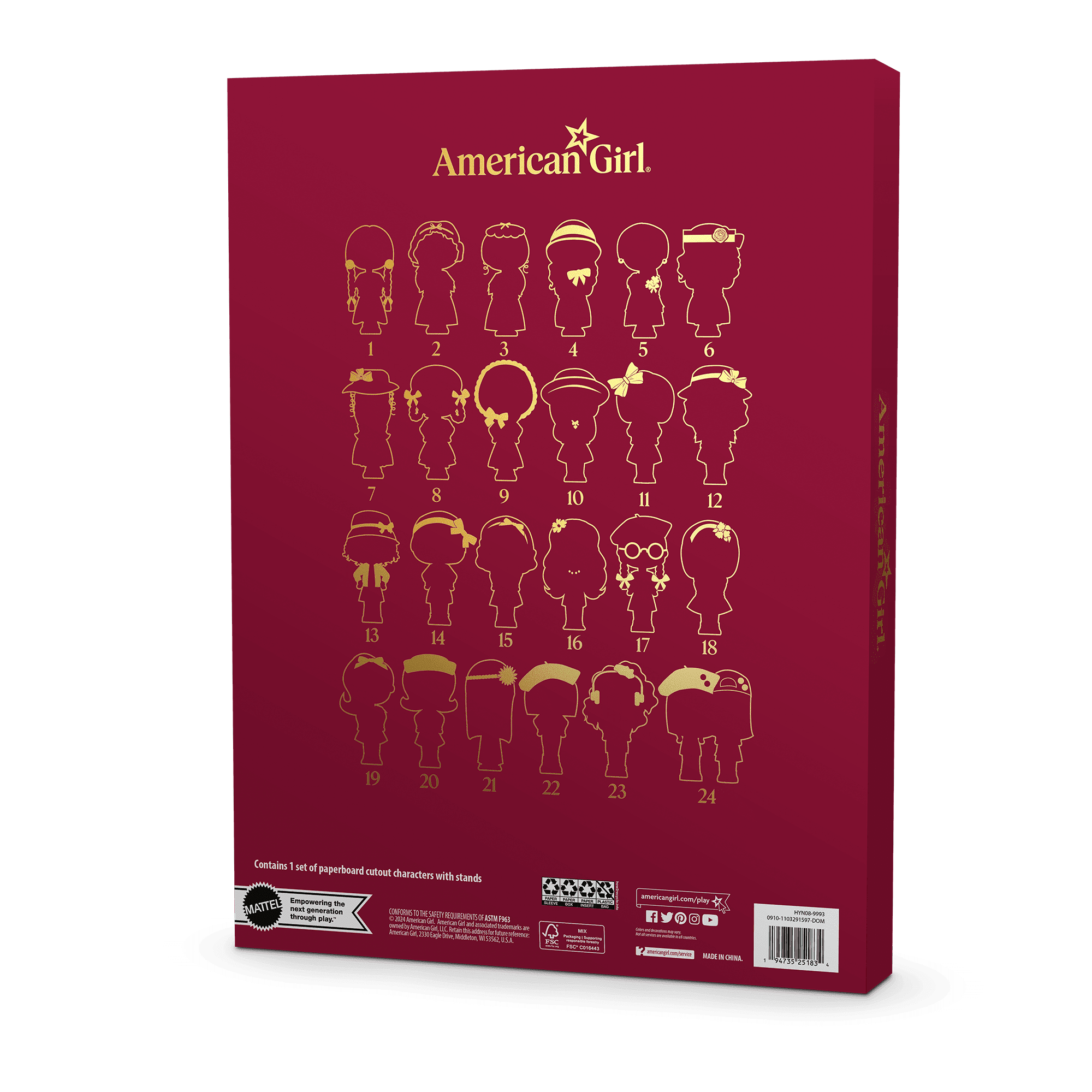 The American Girls Collection 2024 Advent Calendar