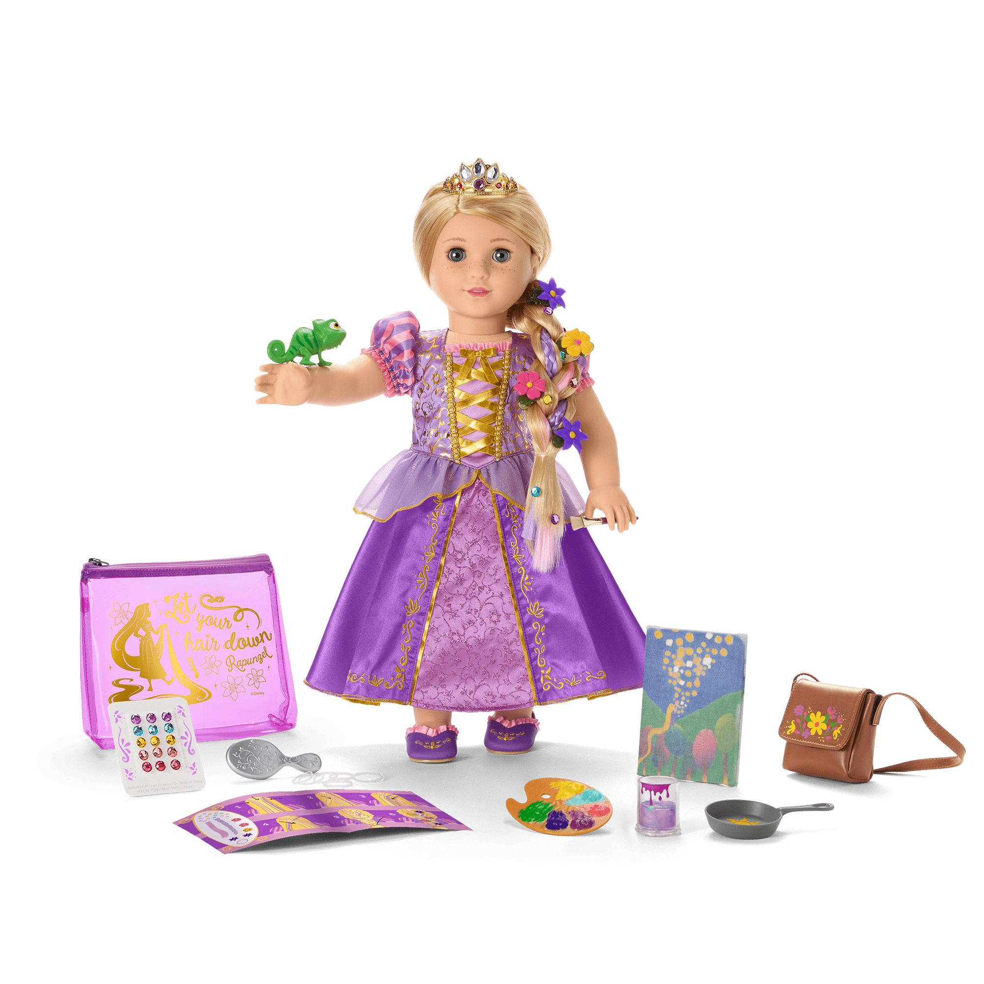American Girl® Disney Princess Rapunzel Doll Story Bundle