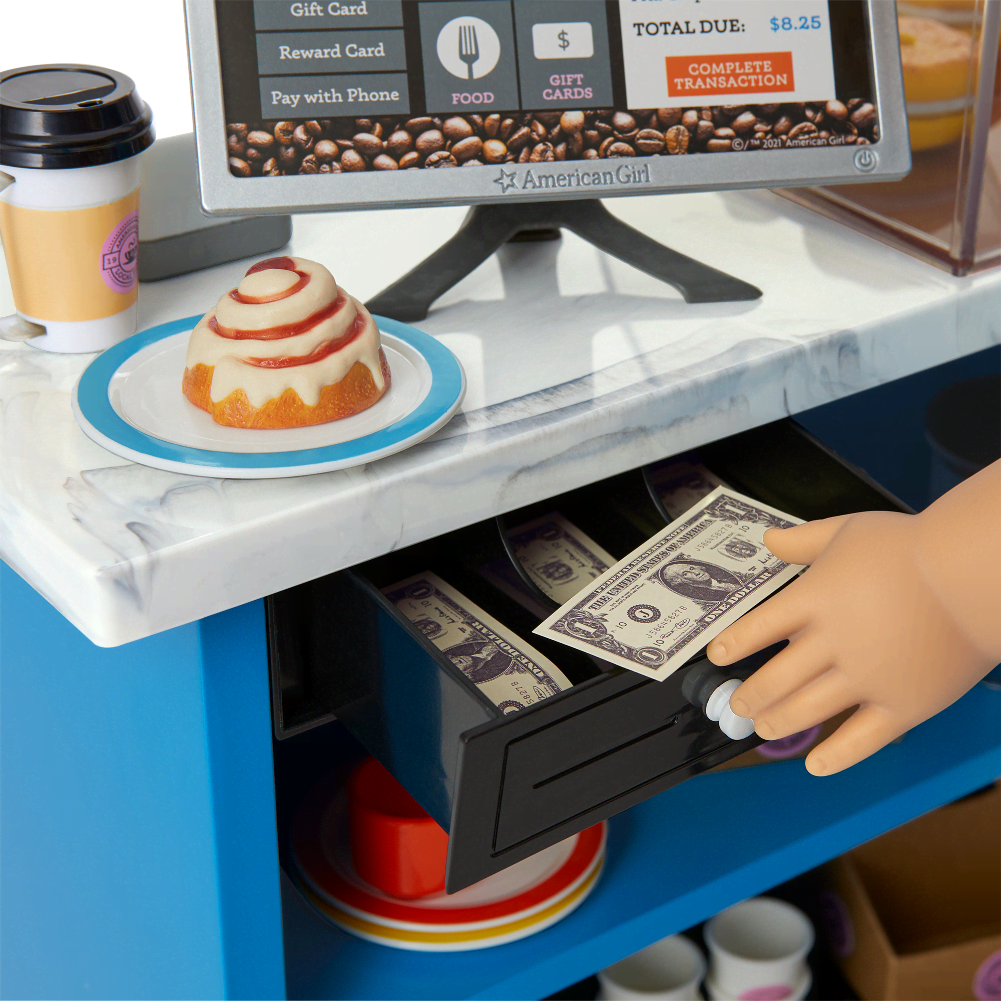 American girl coffee shop store