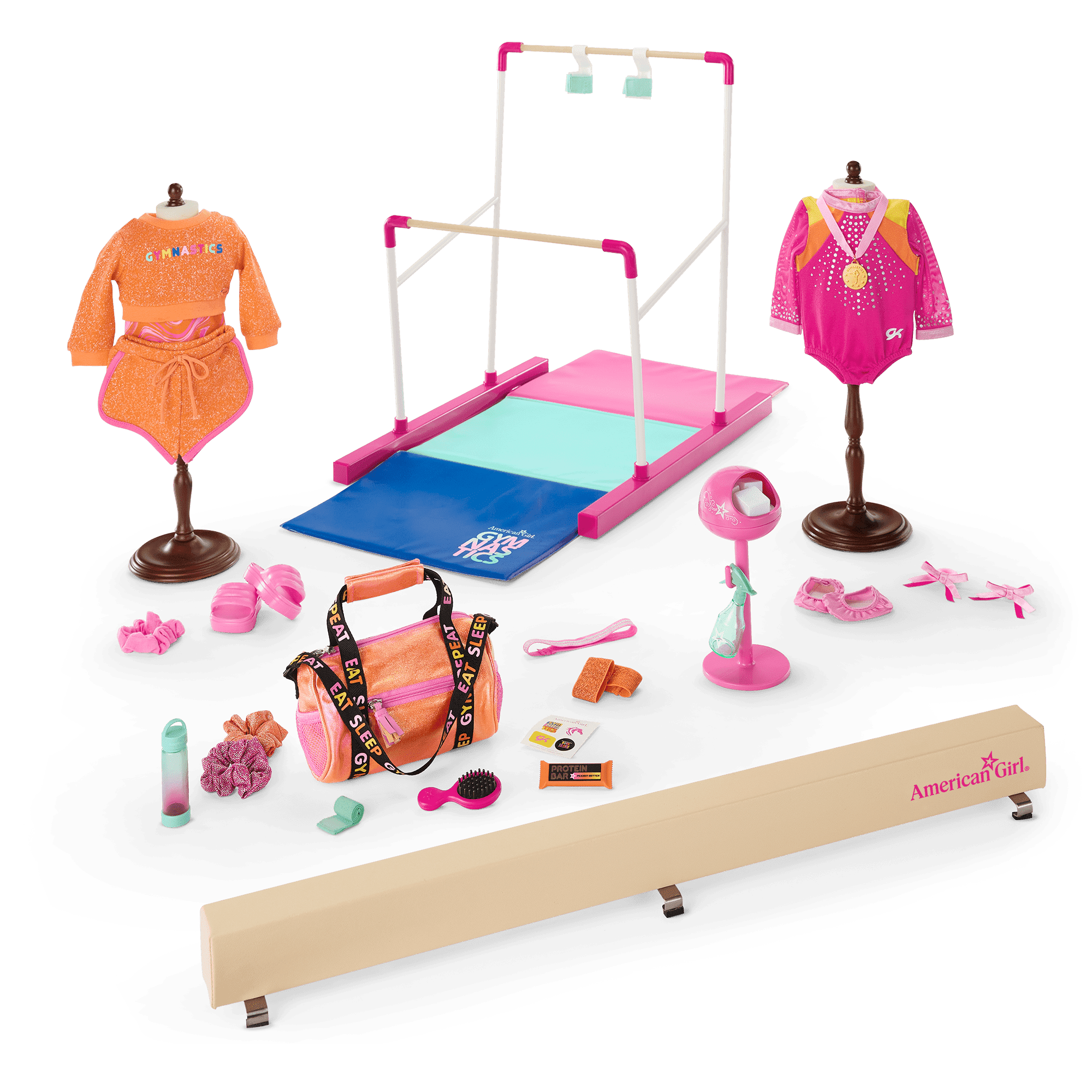 American girl doll gymnastics outfit shop