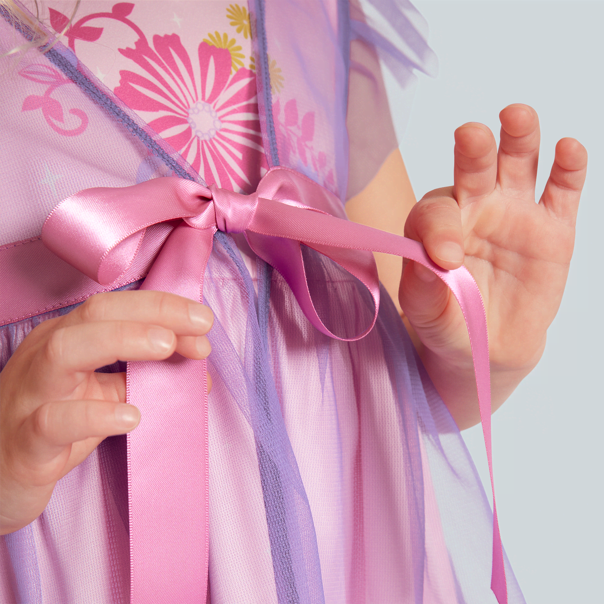 Royal Ruffles Nightie & Robe for Little Girls