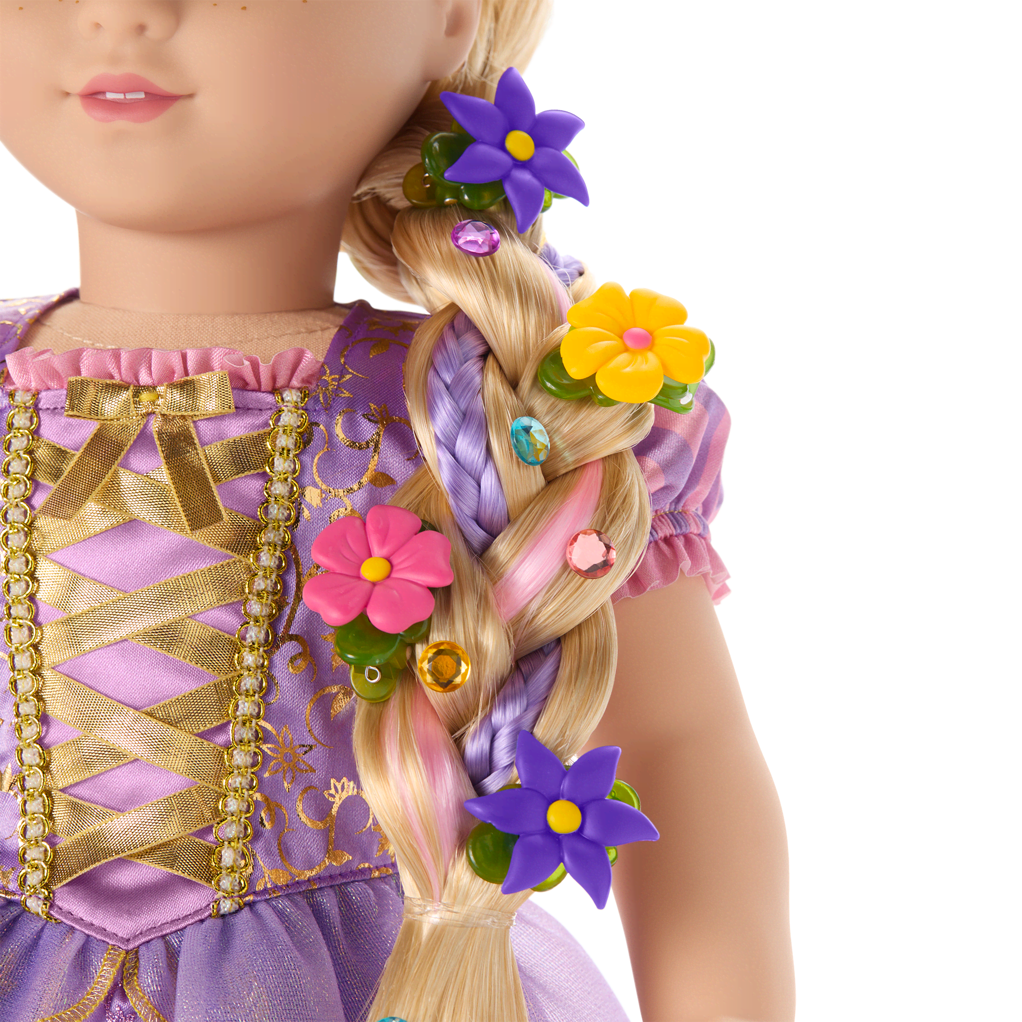 American Girl® Disney Princess Rapunzel Hair Accessories for 18-inch Dolls