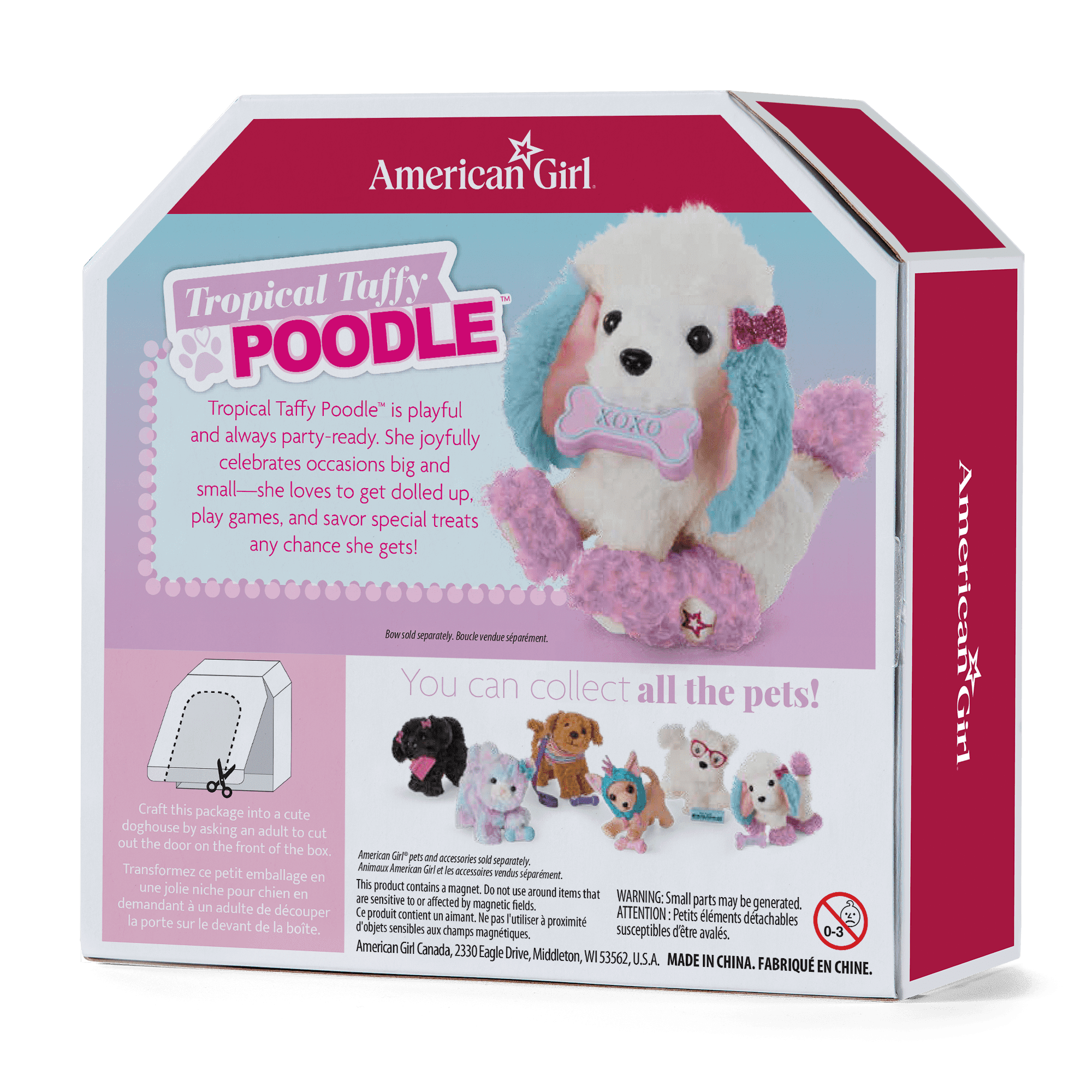 Tropical Taffy Poodle™ for 18-inch Dolls