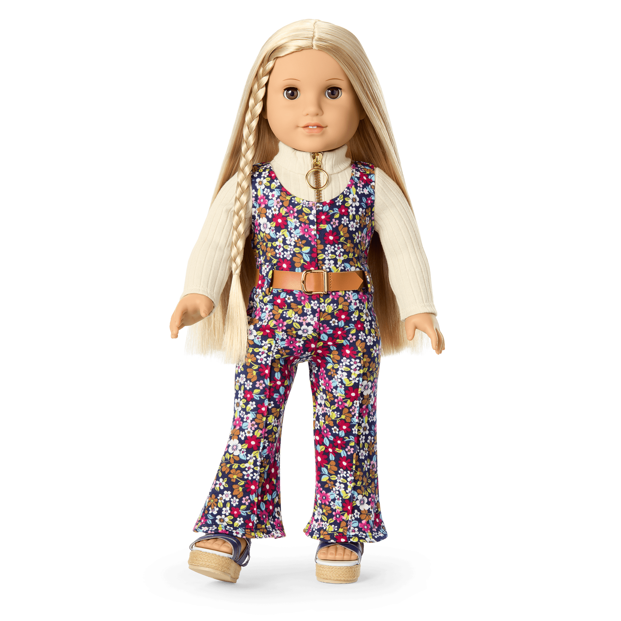 Julie's™ Floral Jumpsuit for 18-inch Dolls American Girl®