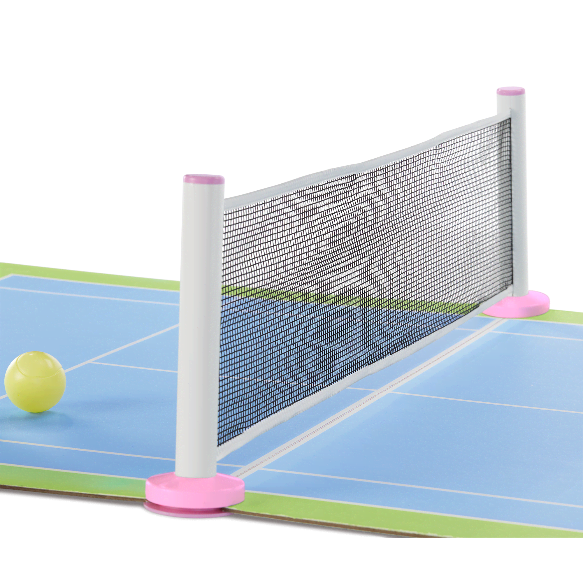 Isabel™ & Nicki's™ 2-in-1 Tennis Court & Skate Spot for 18-inch Dolls (Historical Characters)