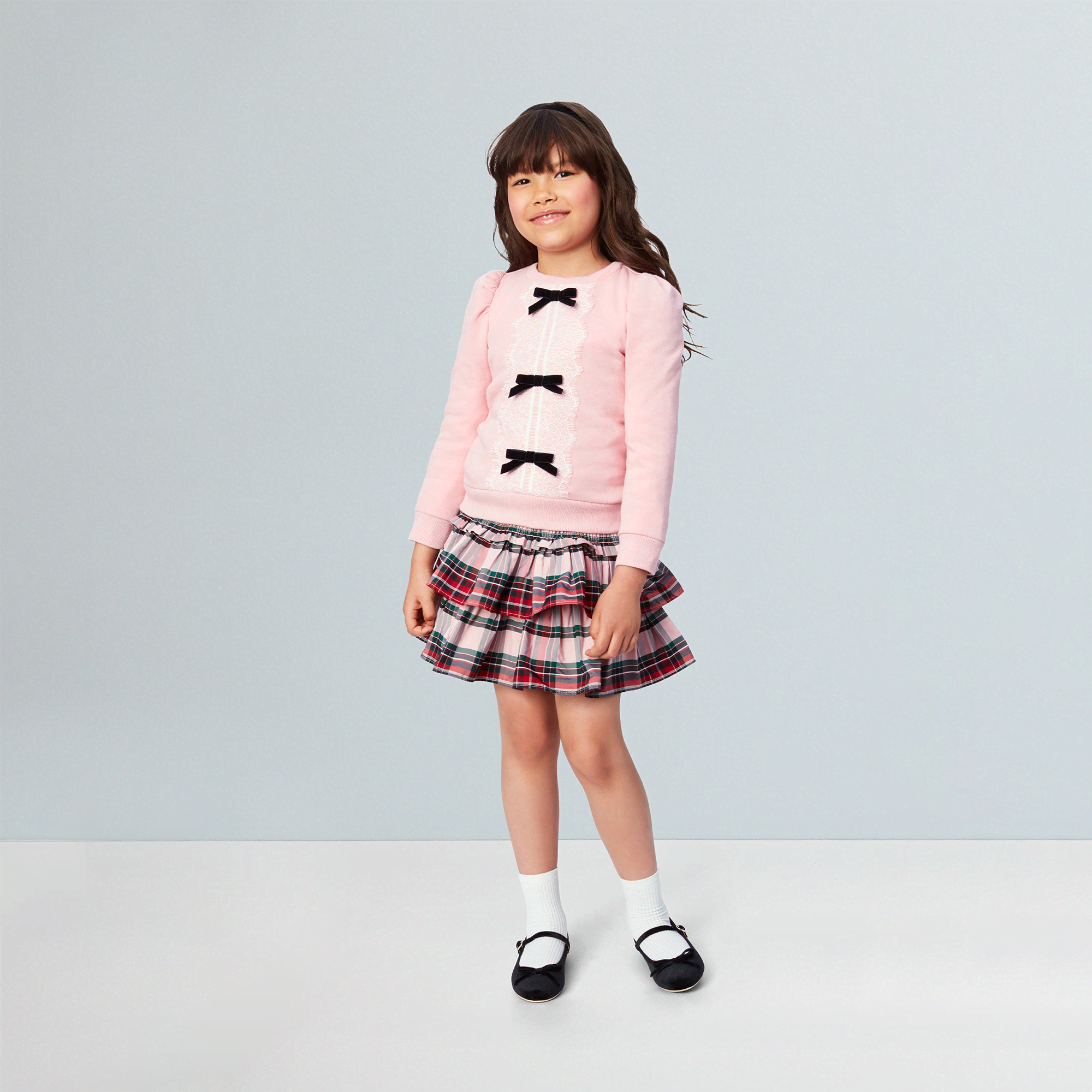 American Girl® x Janie and Jack Wrapped Bows Top for Girls