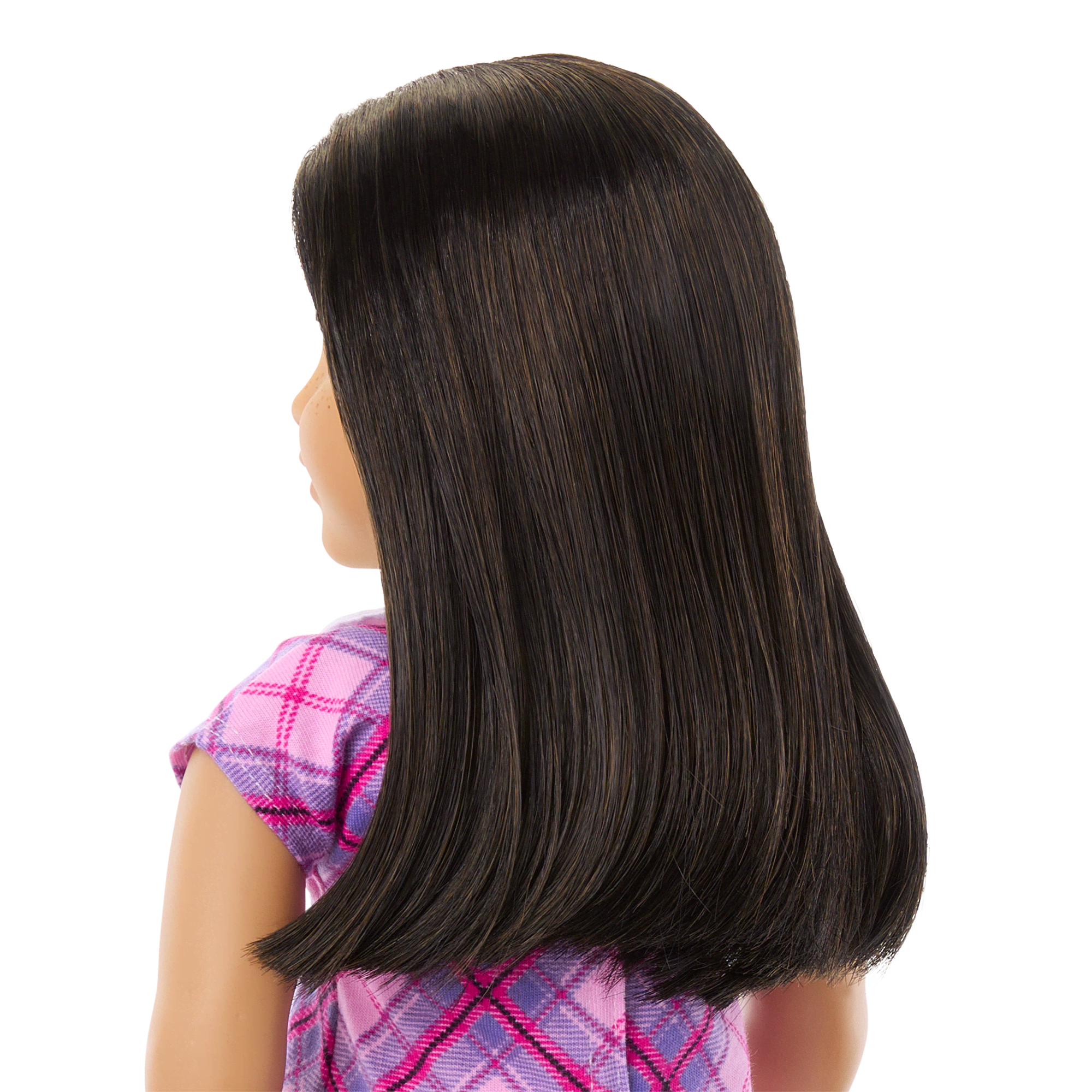 Truly Me™ 18-inch Doll #128 with long straight black-brown hair