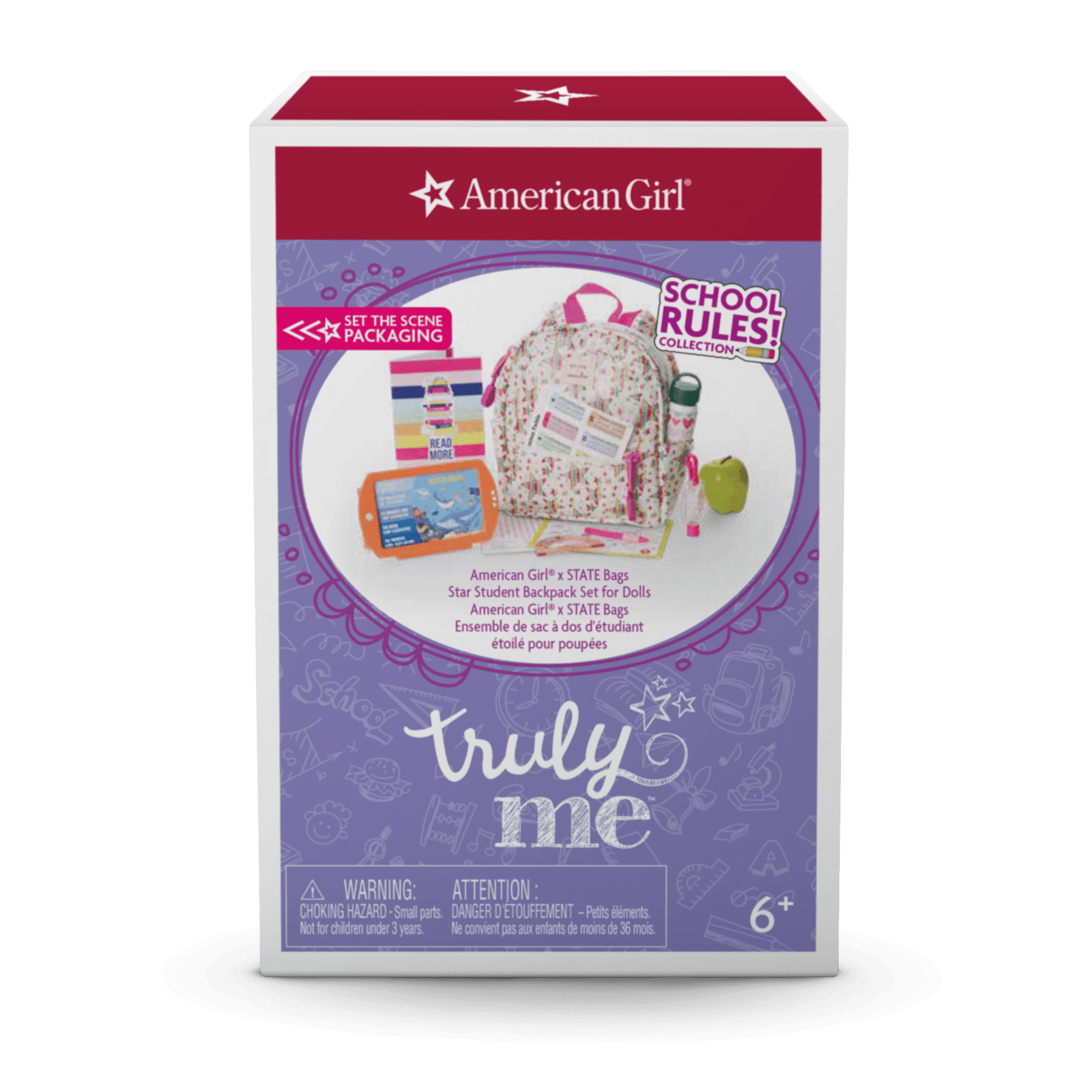 American girl doll back to school set 2025