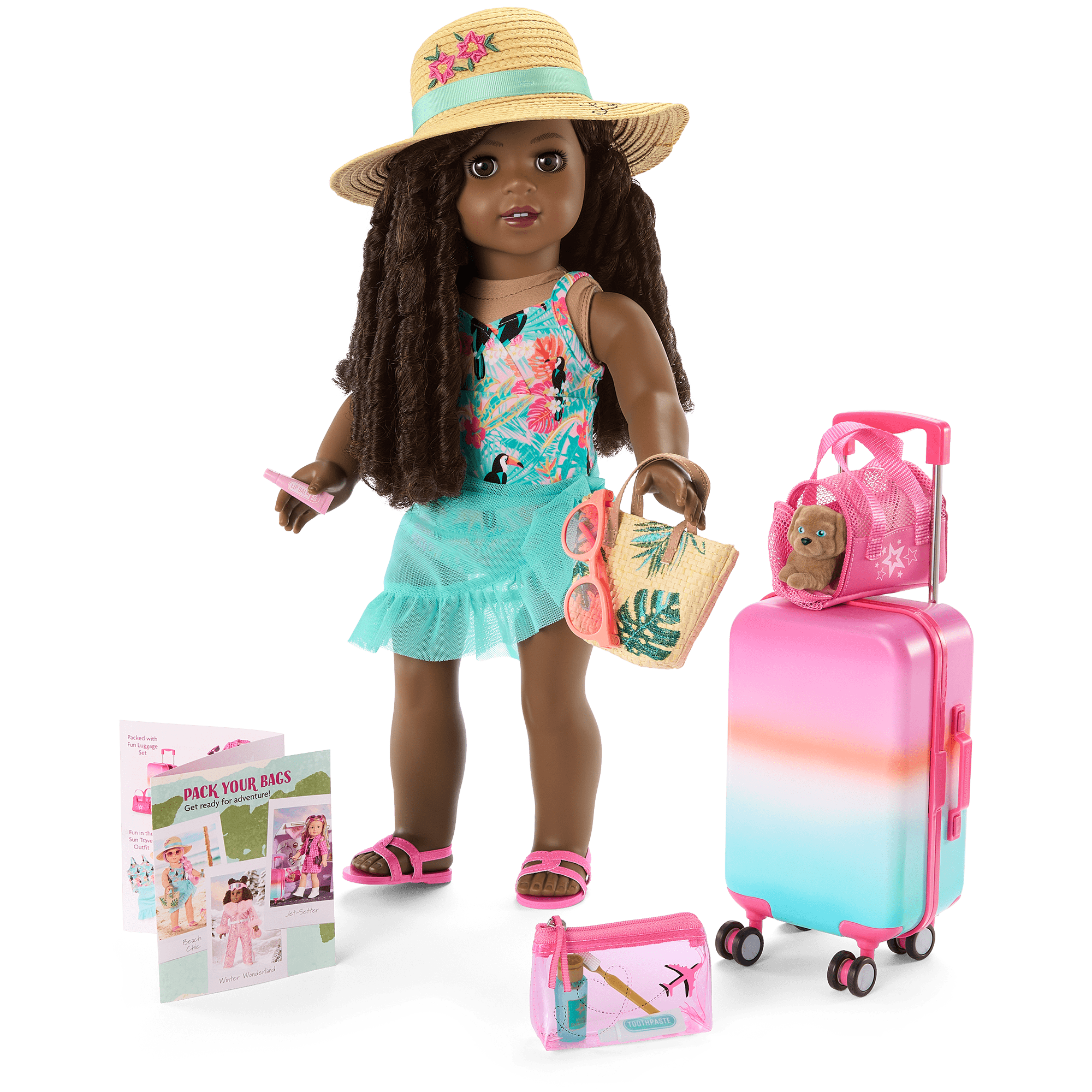 18 inch doll travel set on sale