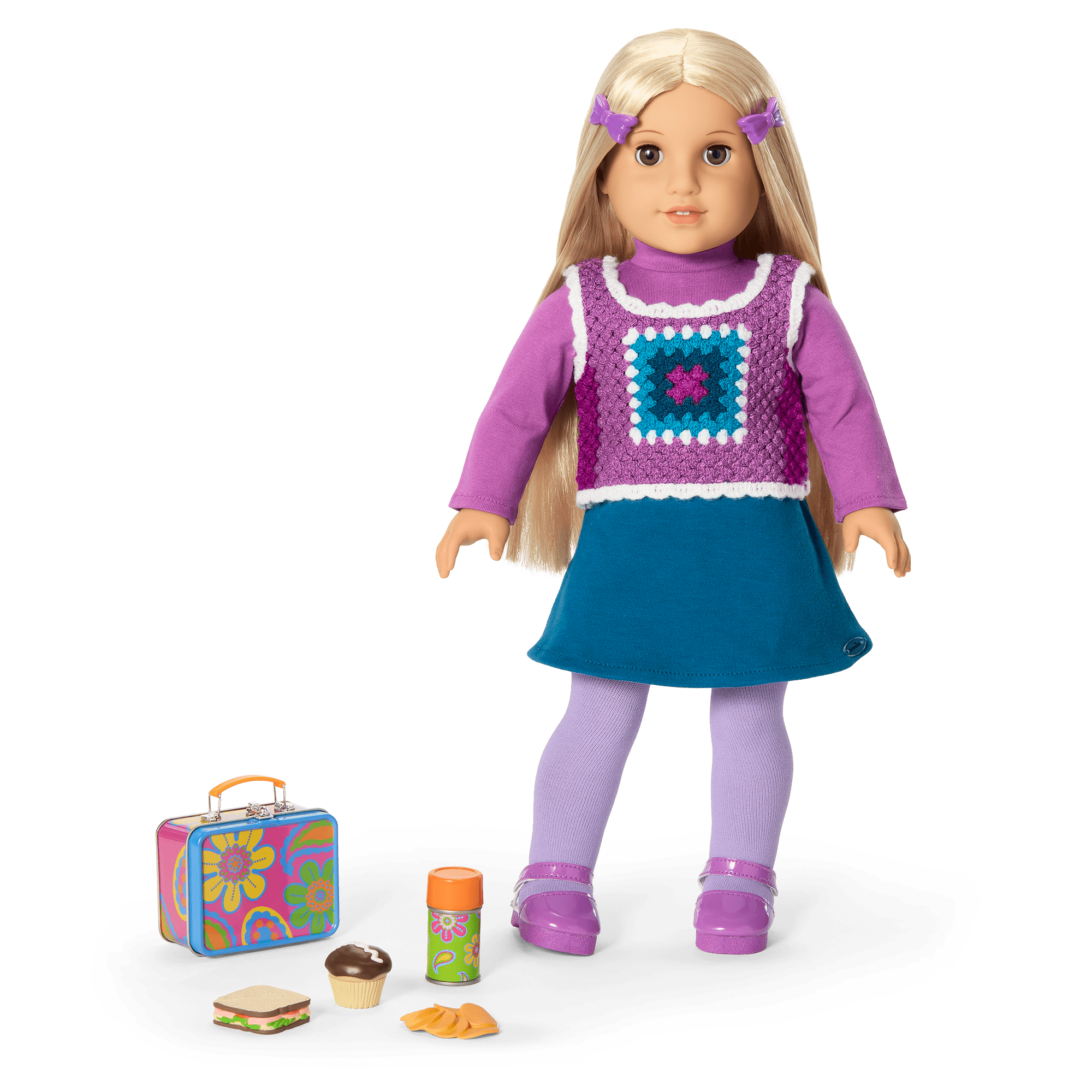 Julie's™ School Lunch Box for 18-inch Dolls (Historical Characters)