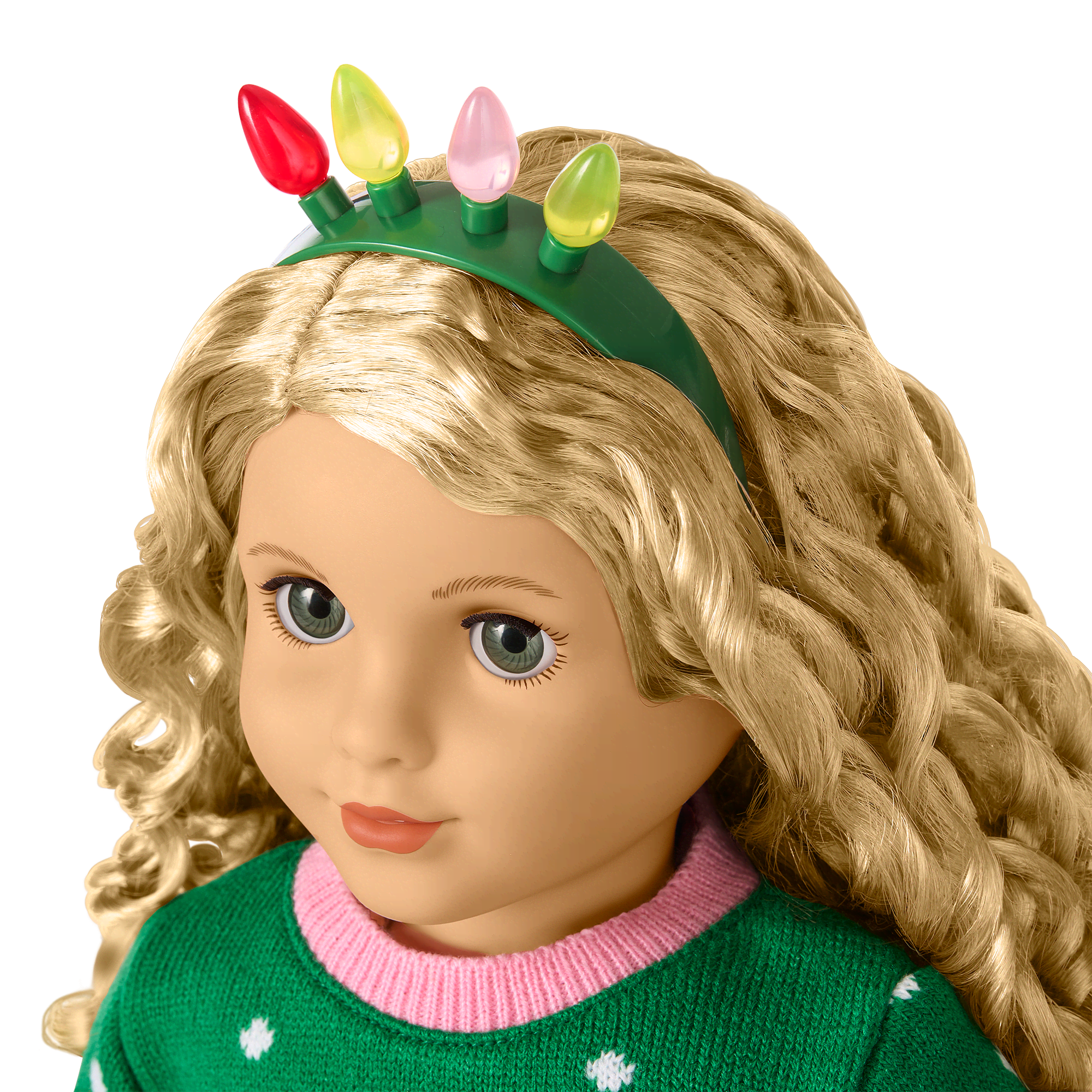Christmas Party Sweater for 18-inch Dolls