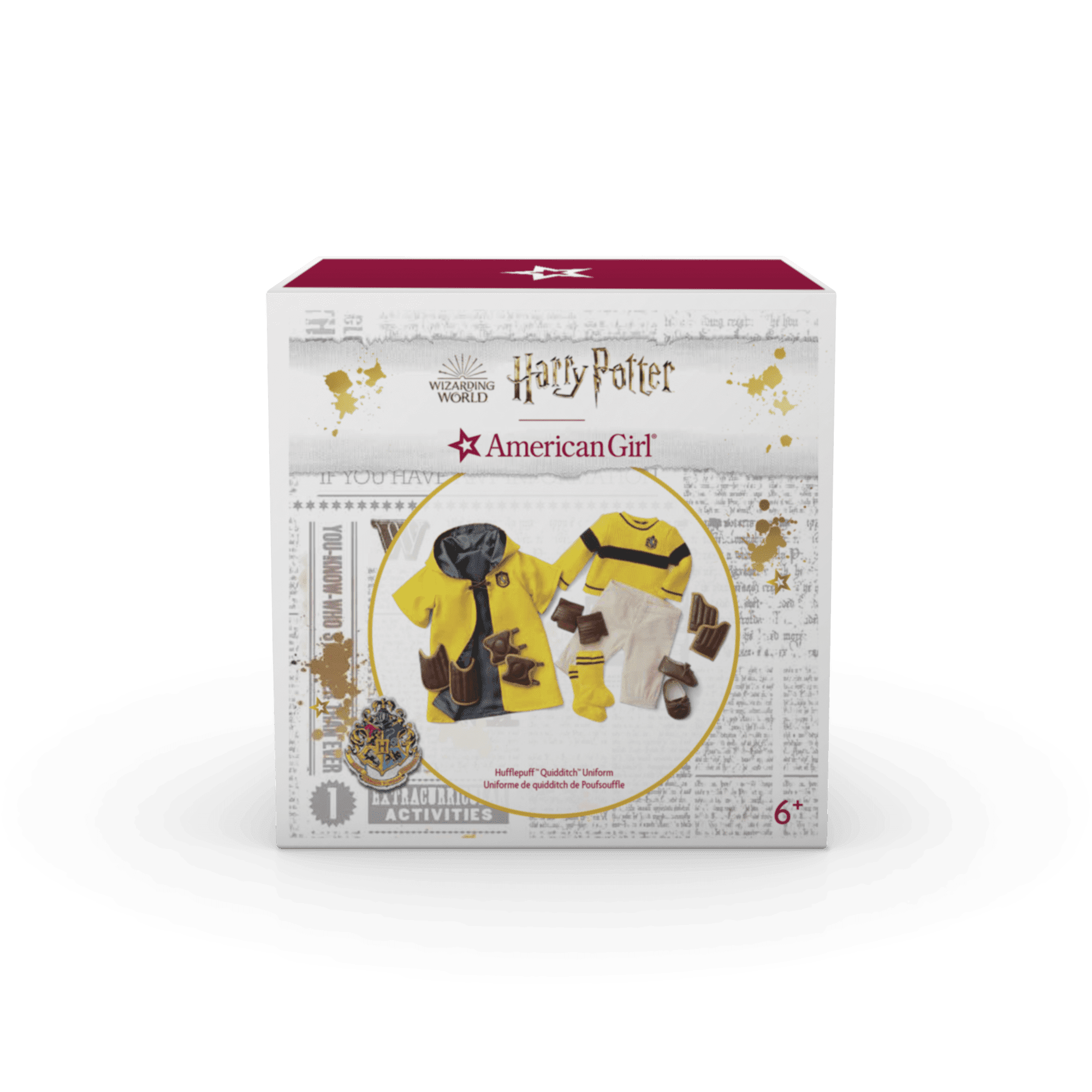 American Girl® Hufflepuff™ Quidditch™ Uniform for 18-inch Dolls