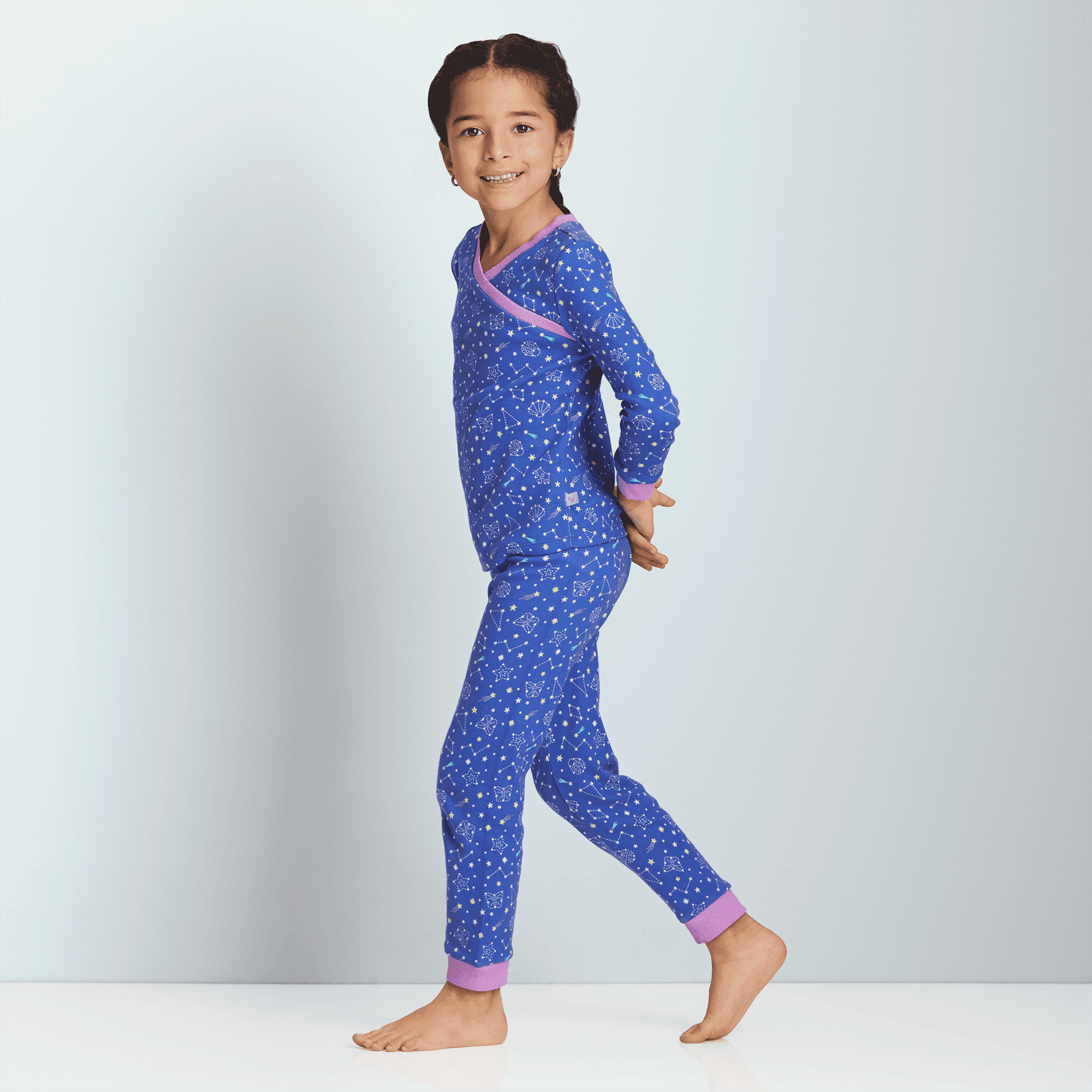 Starry Sky Pajamas for Girls