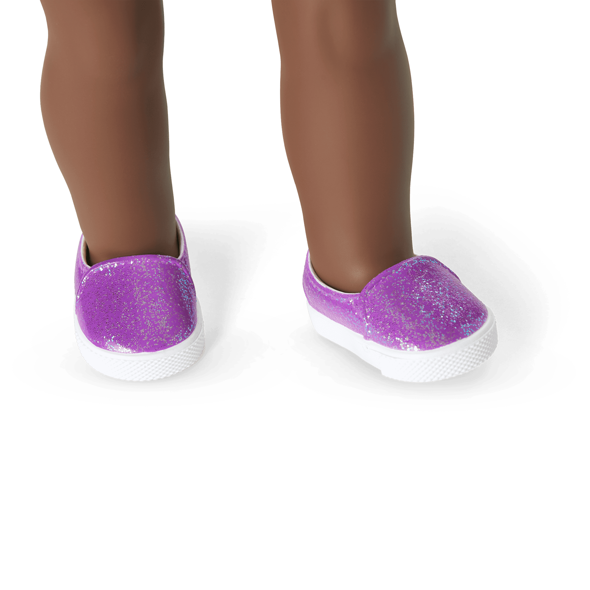 Truly Me™ 18-inch Doll #91 with curly purple hair