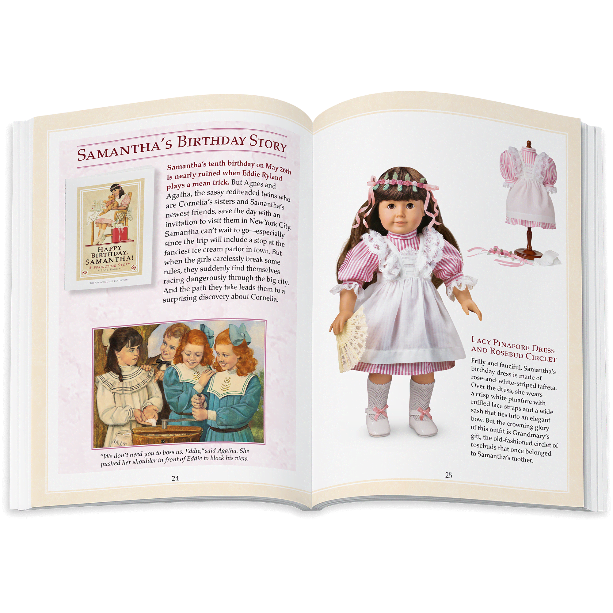 Samantha Parkington™ 18-inch Doll, Book & Accessories (Historical Characters)