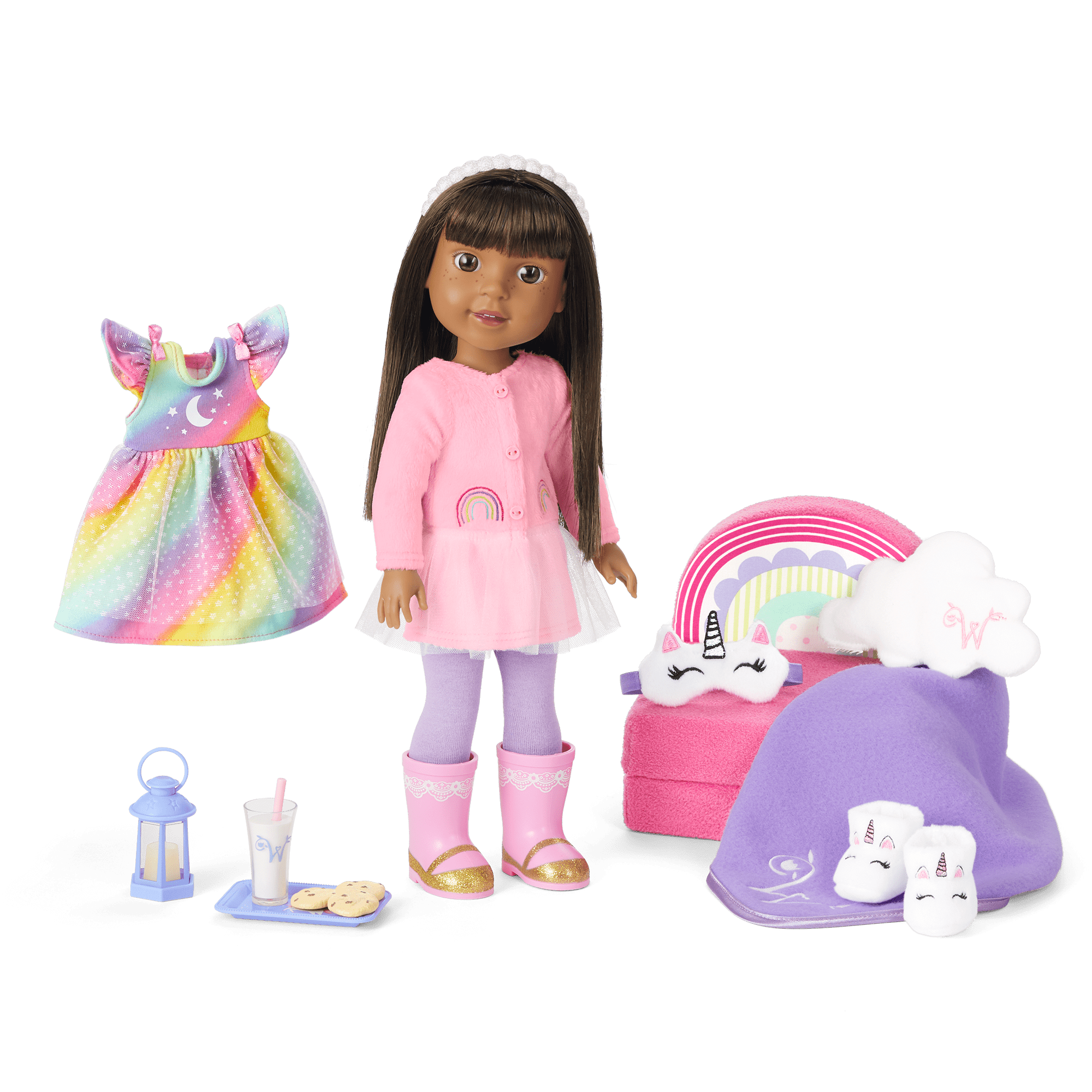 Ashlyn™ Doll & Dream in Color Set (WellieWishers™)