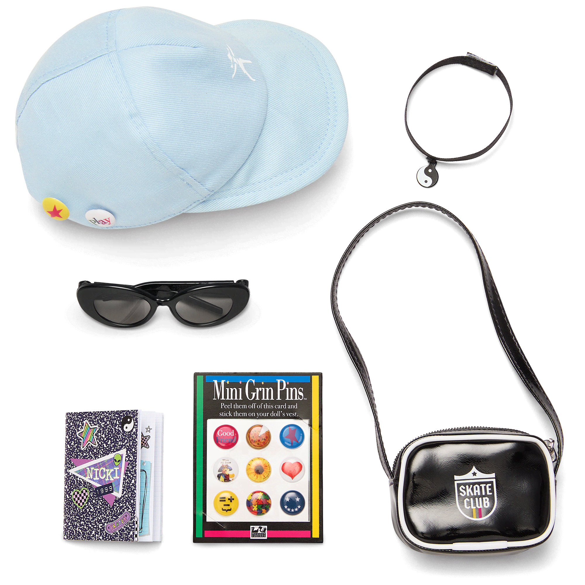 ’90s Twins Isabel™ & Nicki™ Gift Set (Historical Characters)